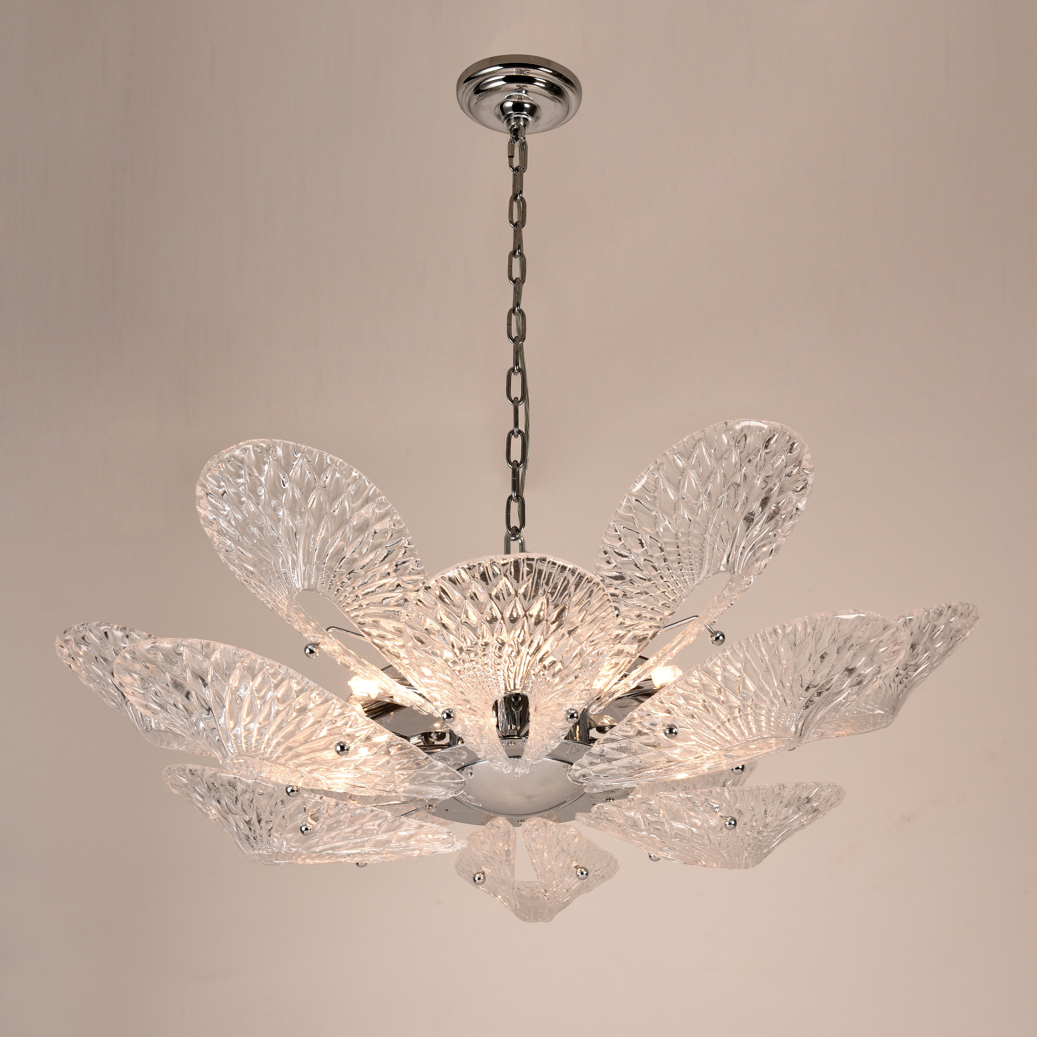 Bella Murano Glass Flower Chandelier - Italian Concept - 