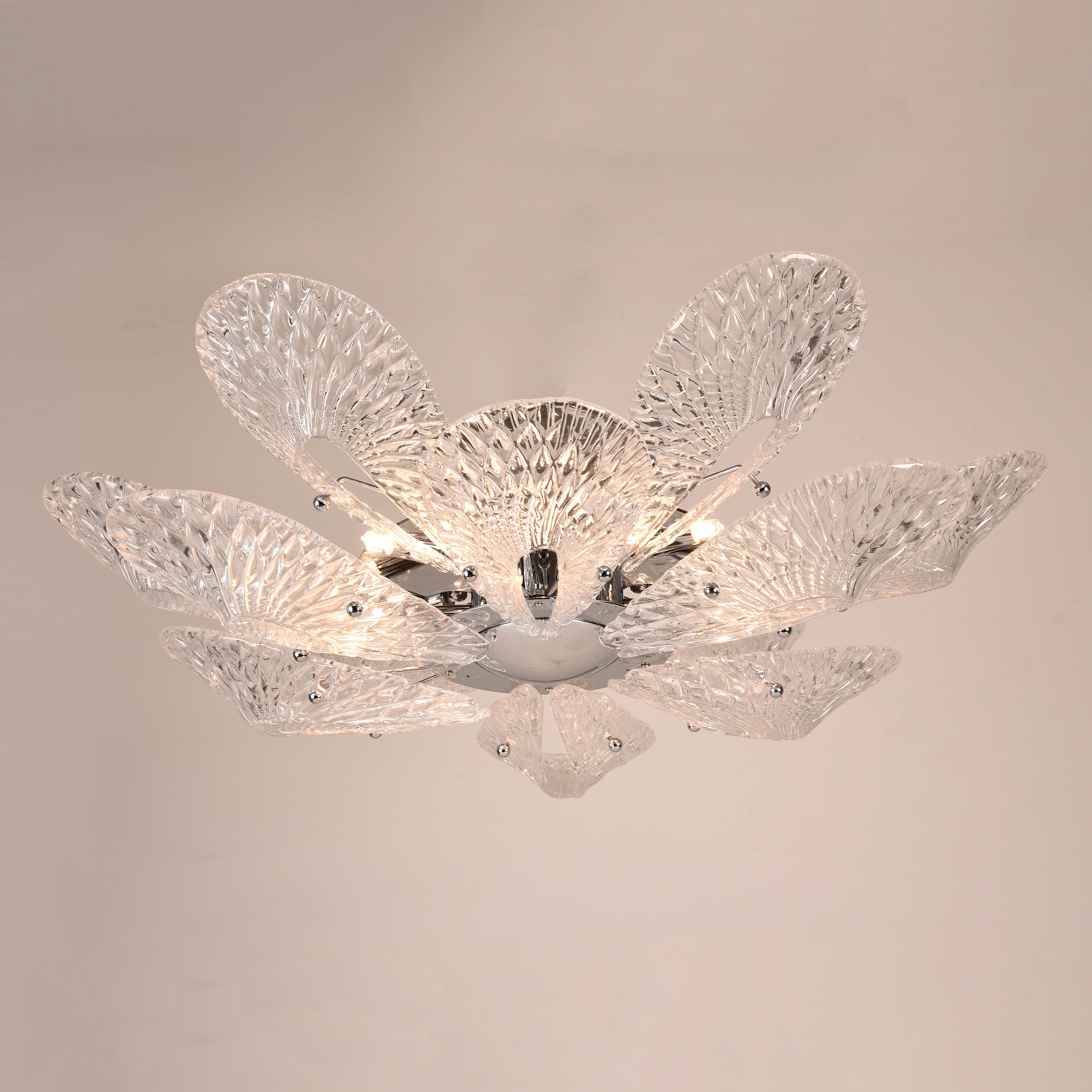 Bella Murano Glass Flower Chandelier - Italian Concept - 