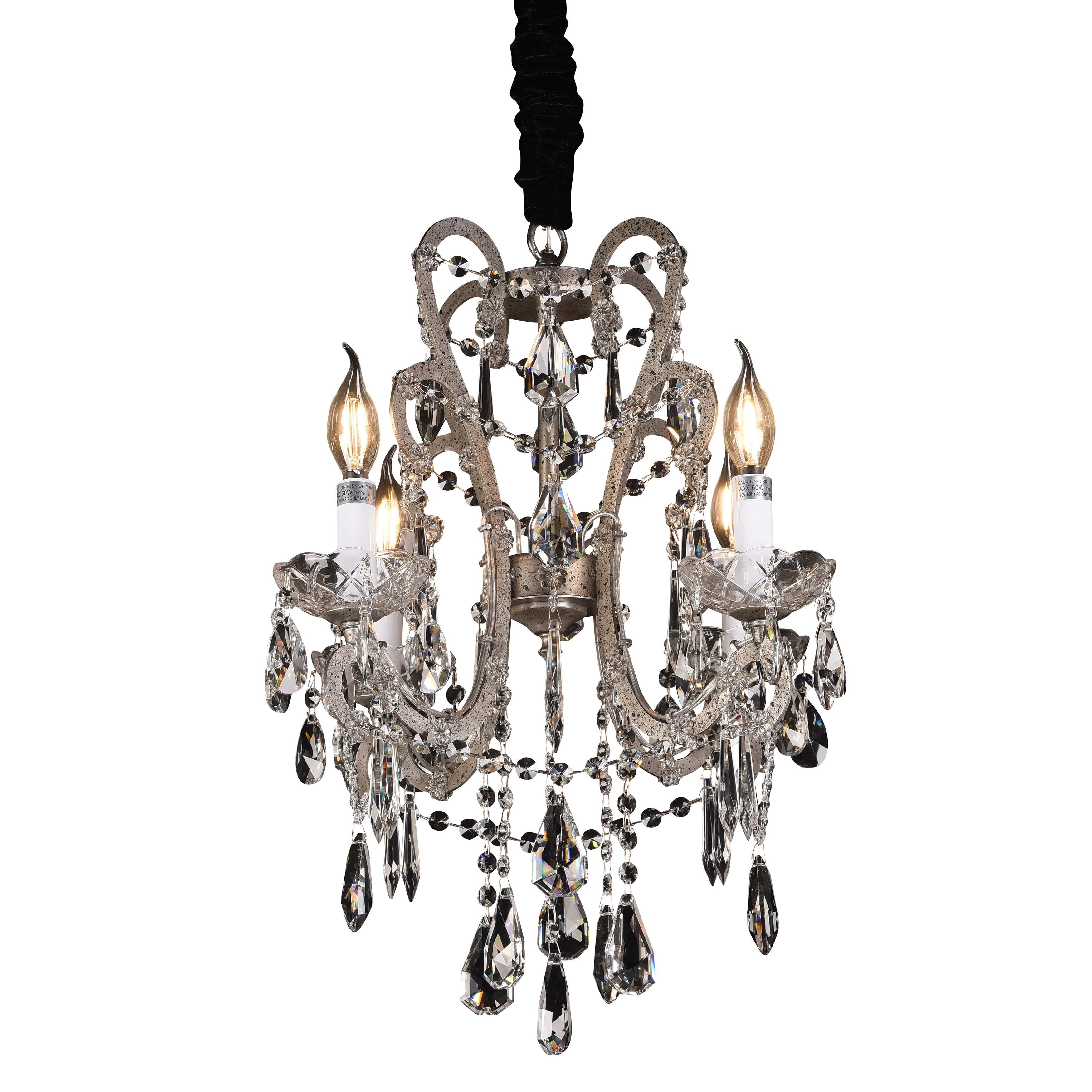 Anabelle Rococo Crystal Chandelier - Italian Concept - Size