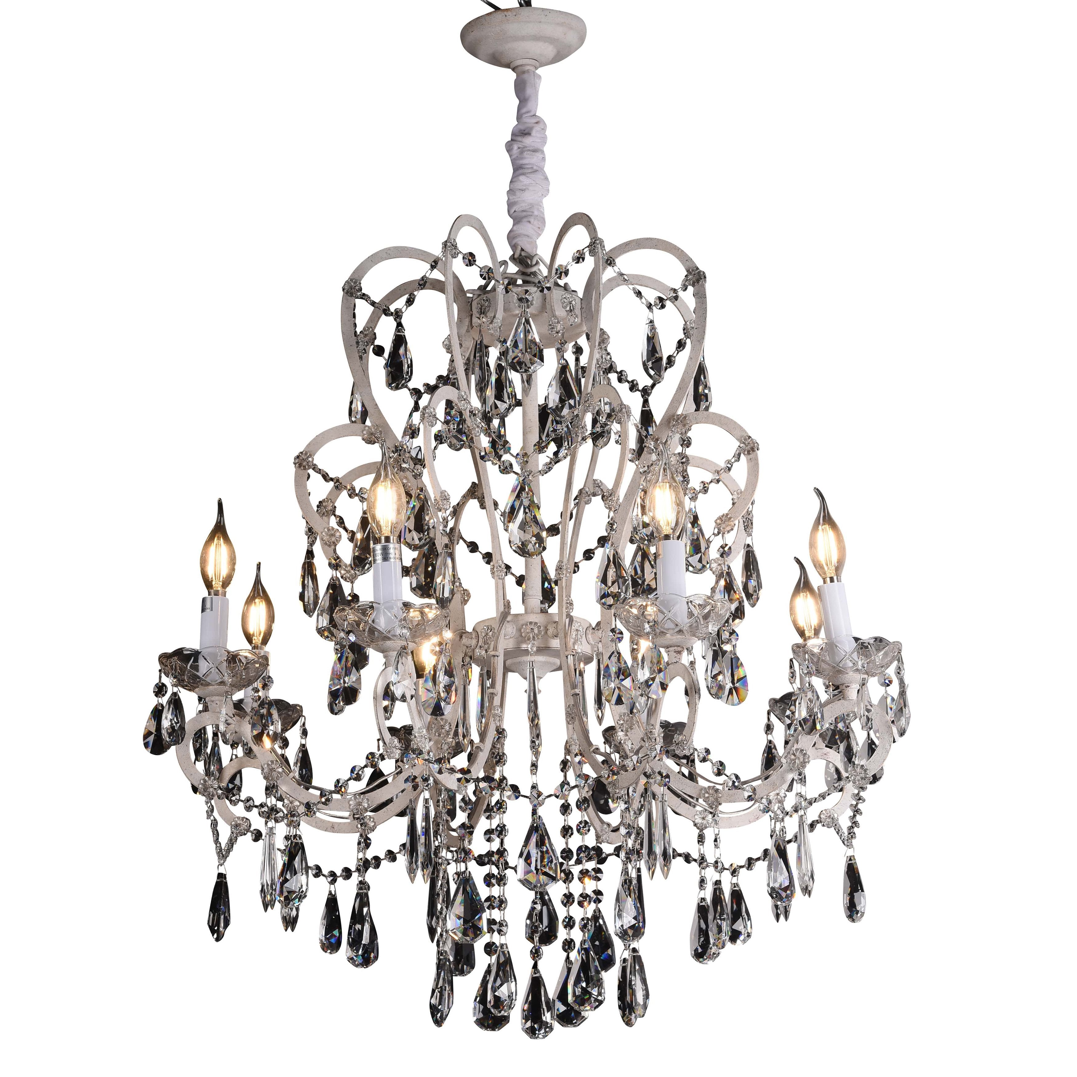 Anabelle Rococo Crystal Chandelier - Italian Concept - Size
