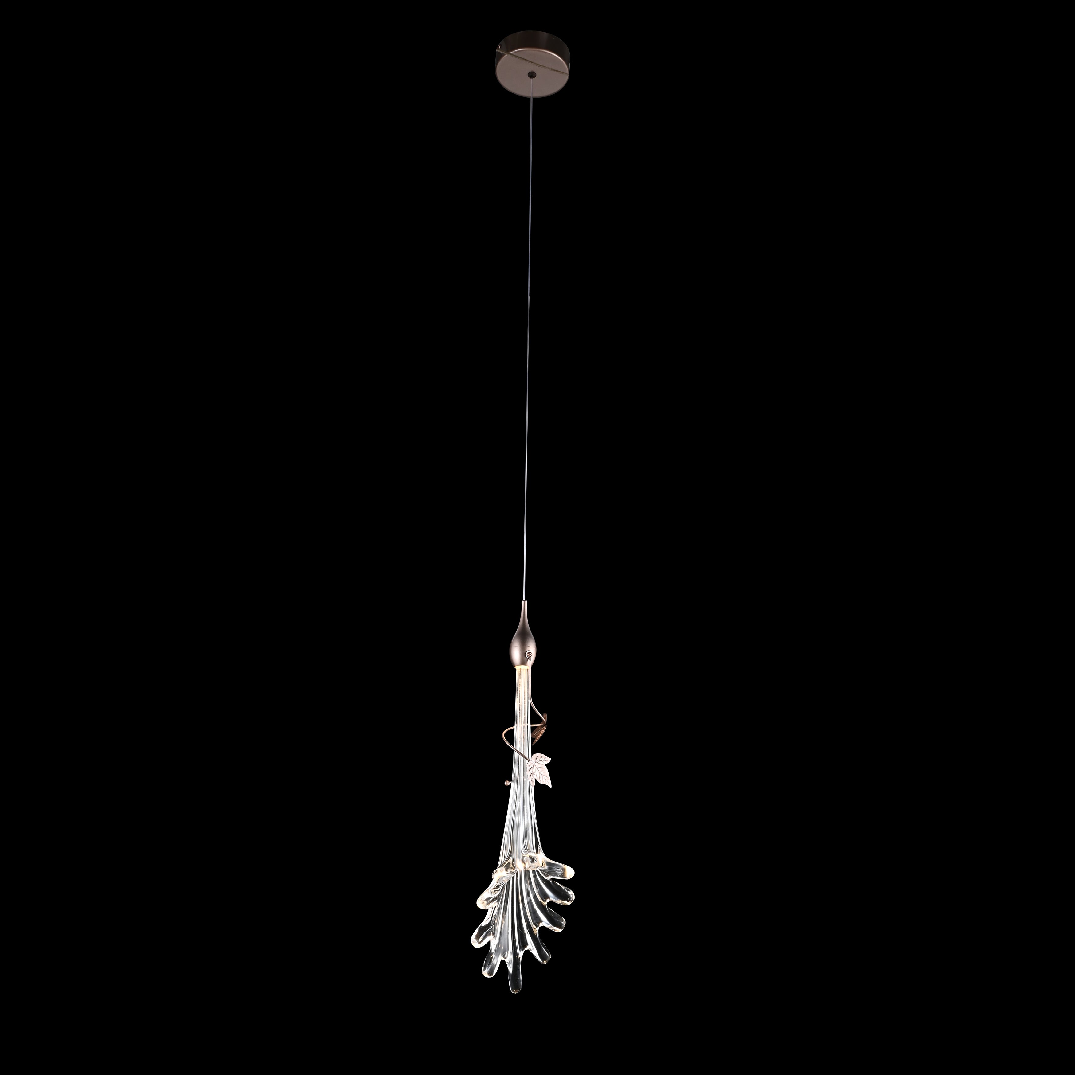 Wave Cluster Flower Glass Pendant Chandelier - Italian Concept - 