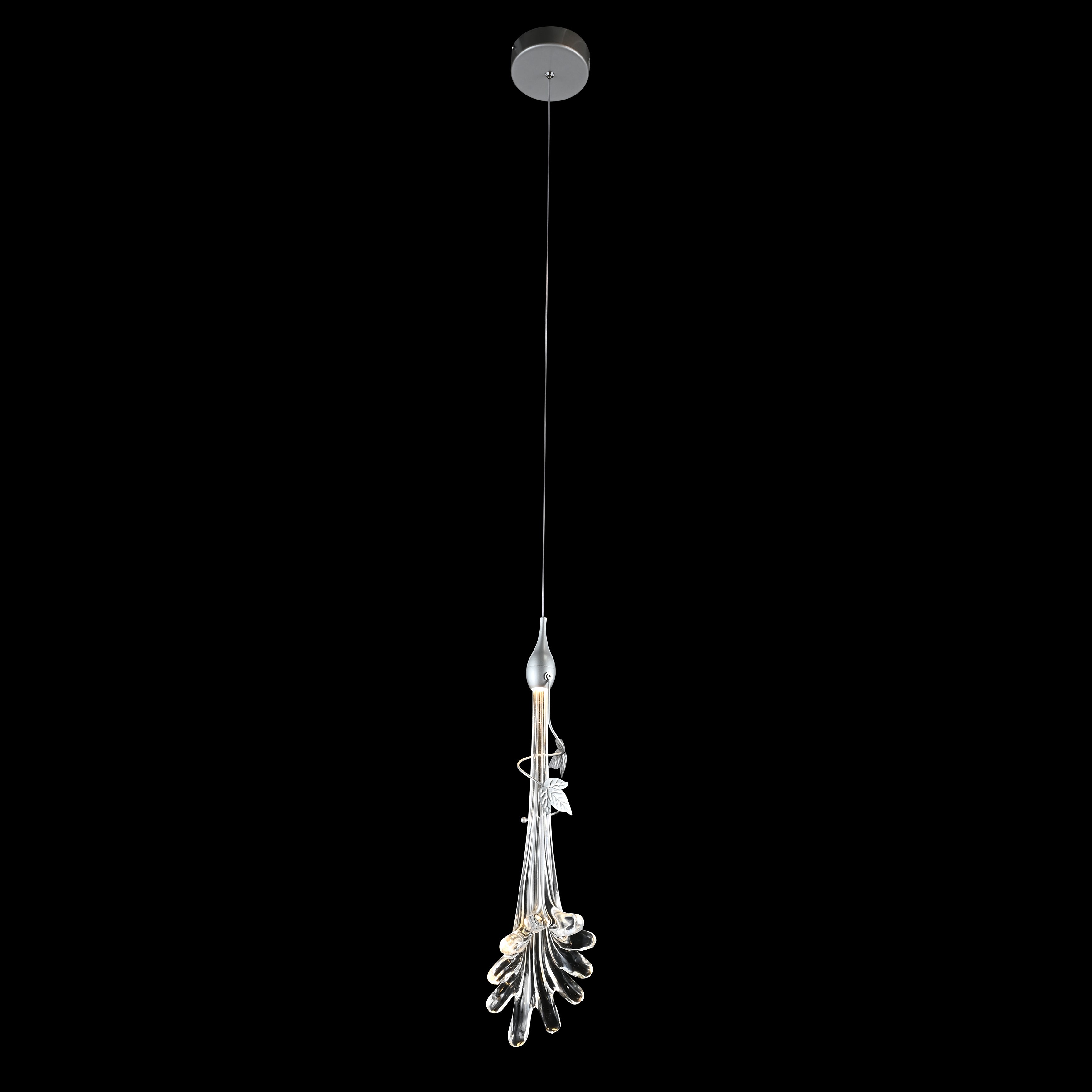 Wave Cluster Flower Glass Pendant Chandelier - Italian Concept - 