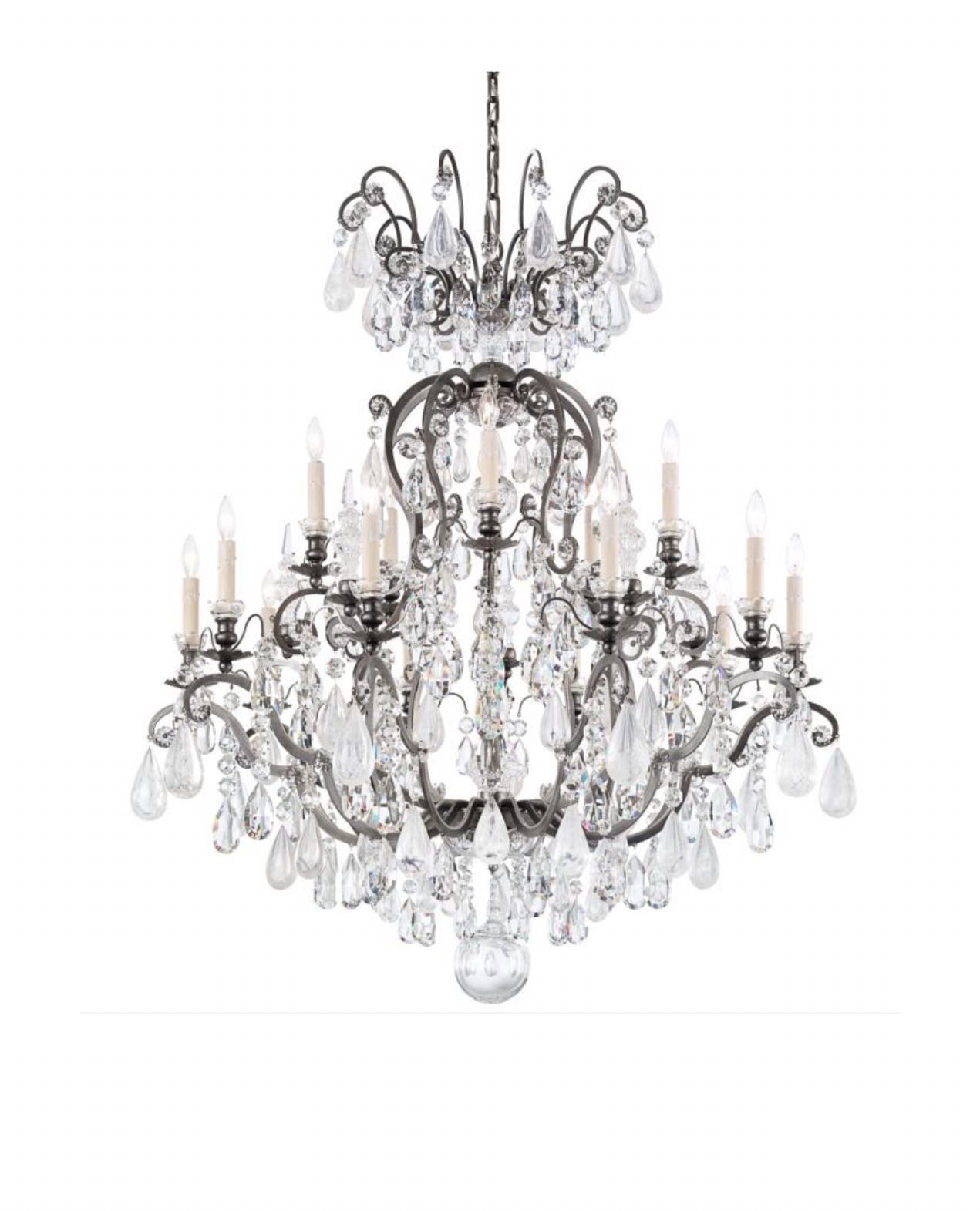 Miguel Large Foyer Crystal Chandelier