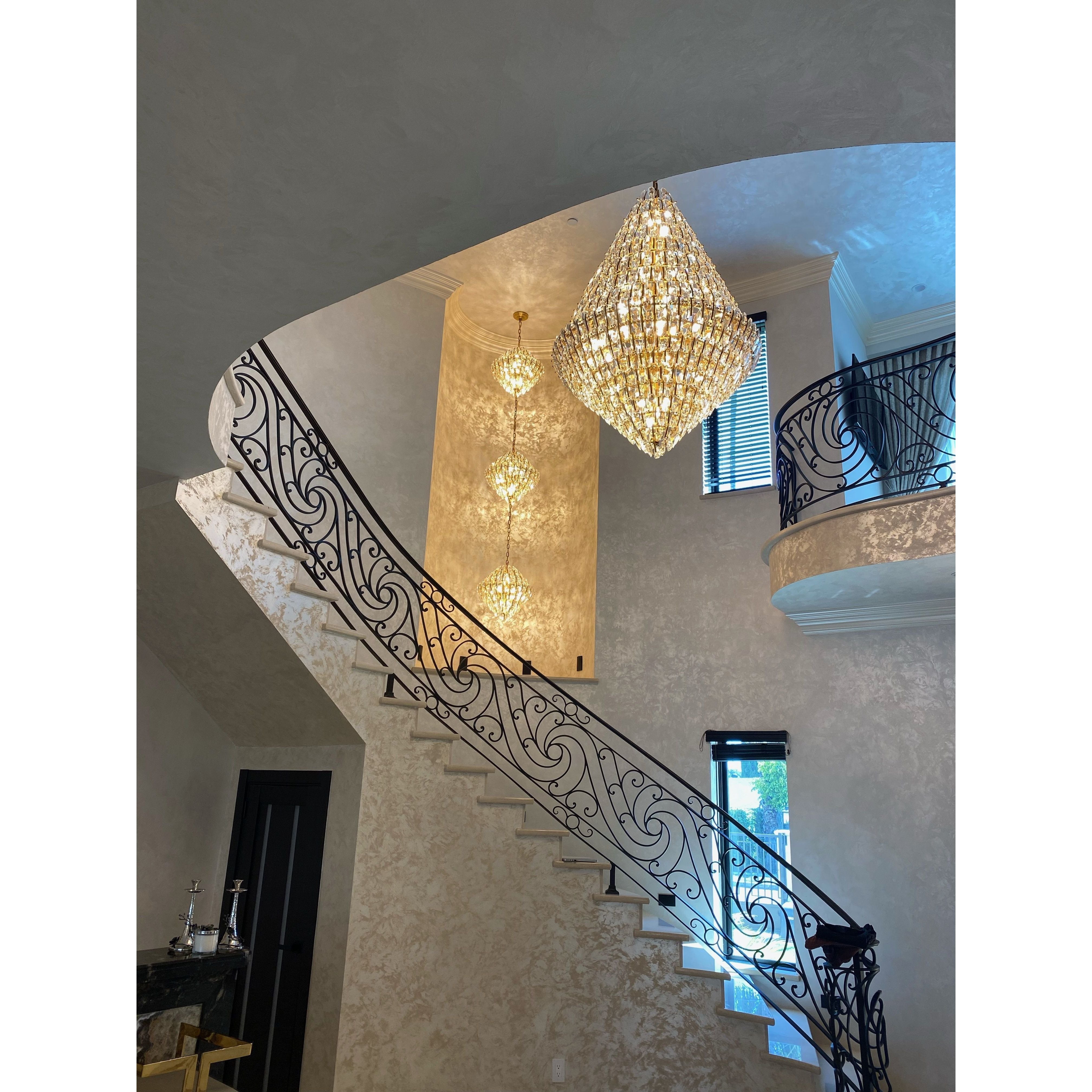 Sol Odeon Empire Crystal Chandelier - Italian Concept