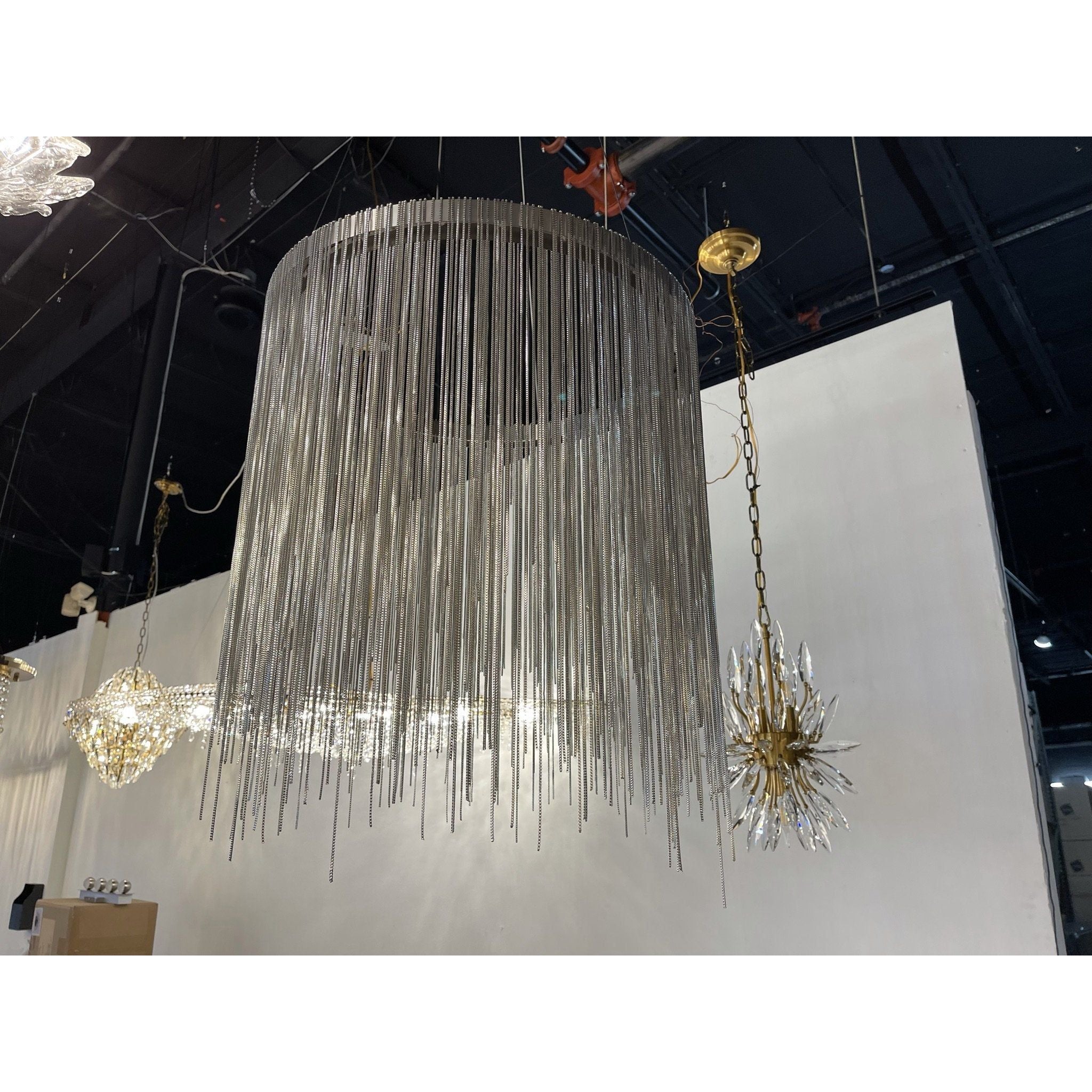 Villa Je Suis Round LED Chain Chandelier - Italian Concept