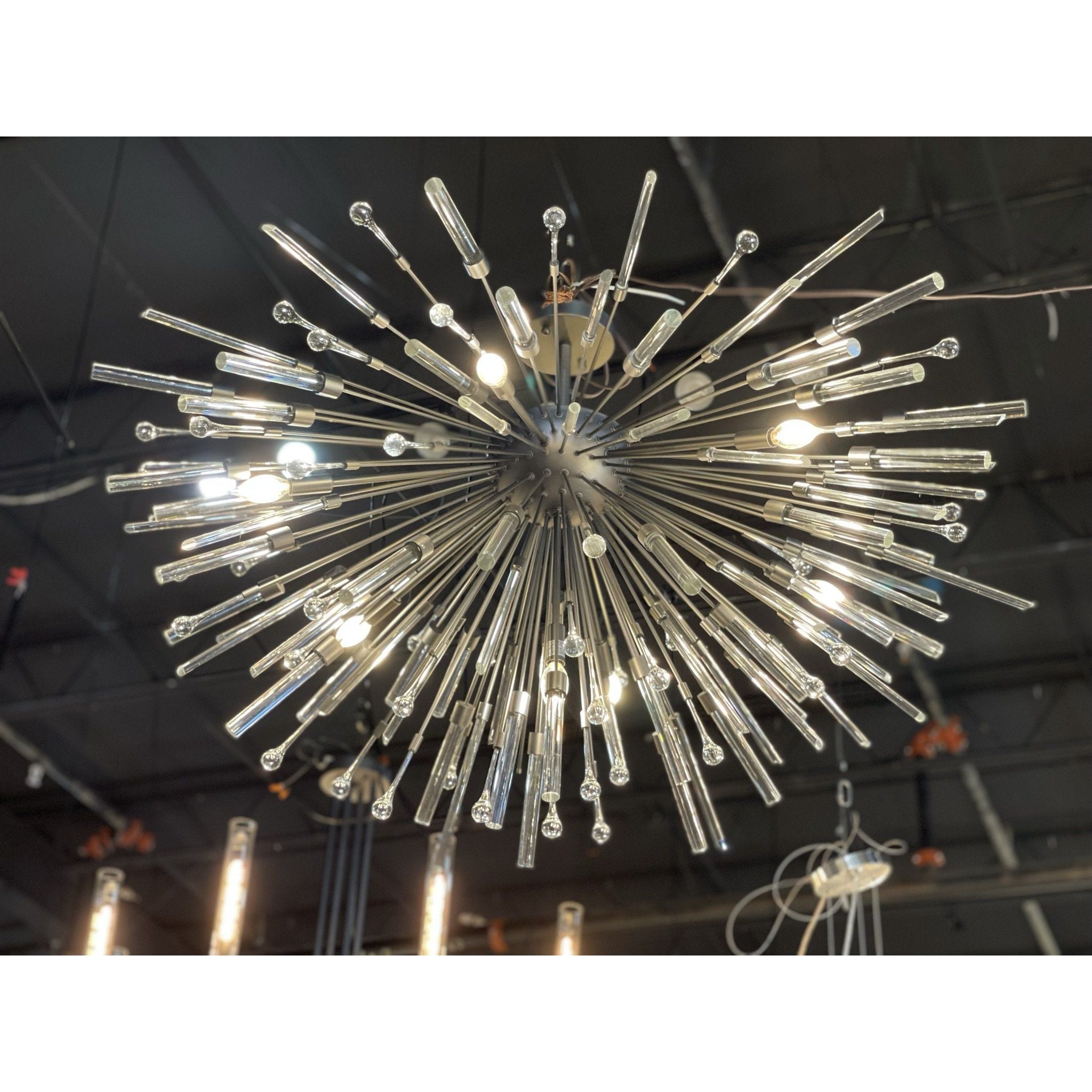 Aisar Sputnik Flushmount Starburst Chandelier - Italian Concept - 