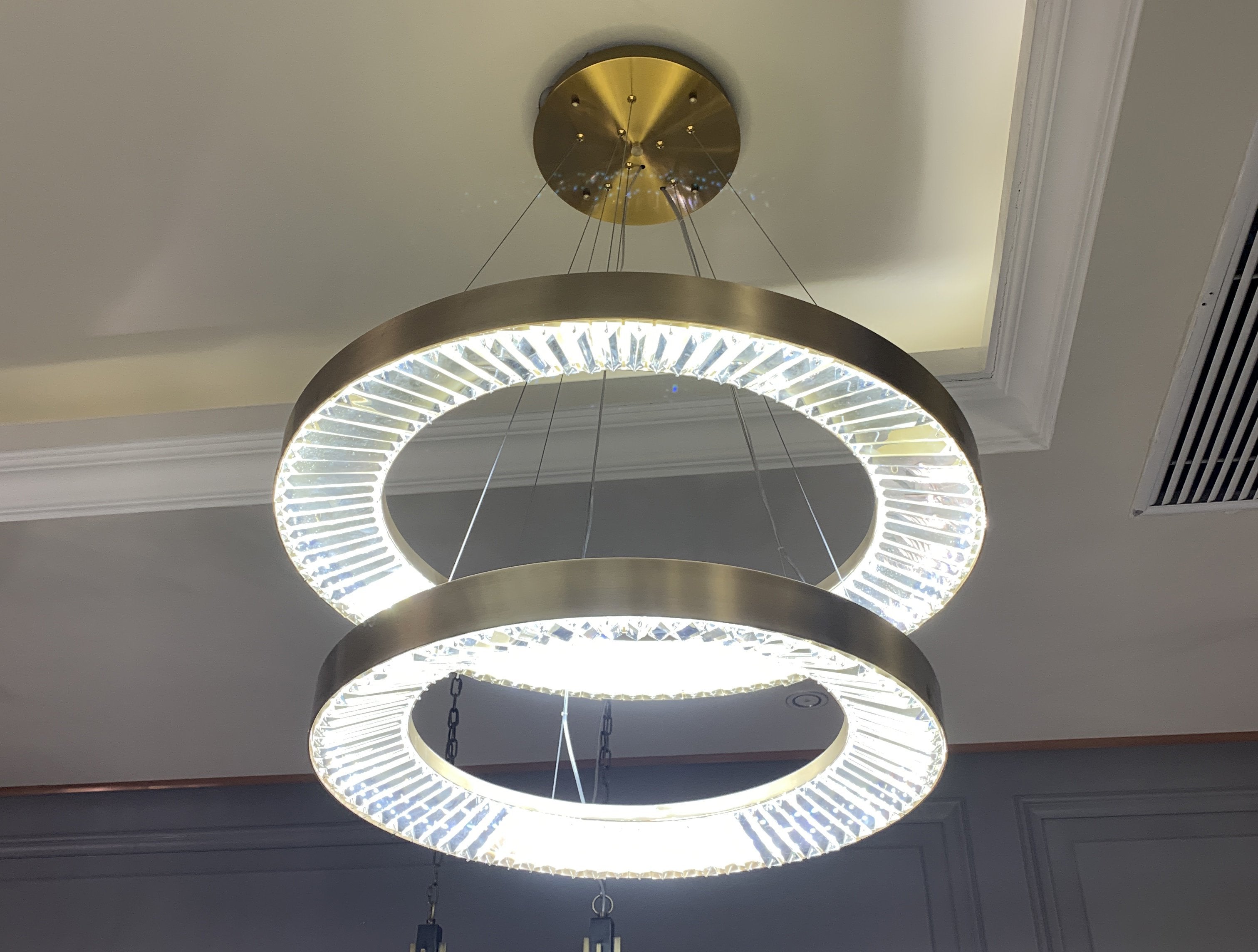 Liam Round Ring LED Chandelier - Italian Concept