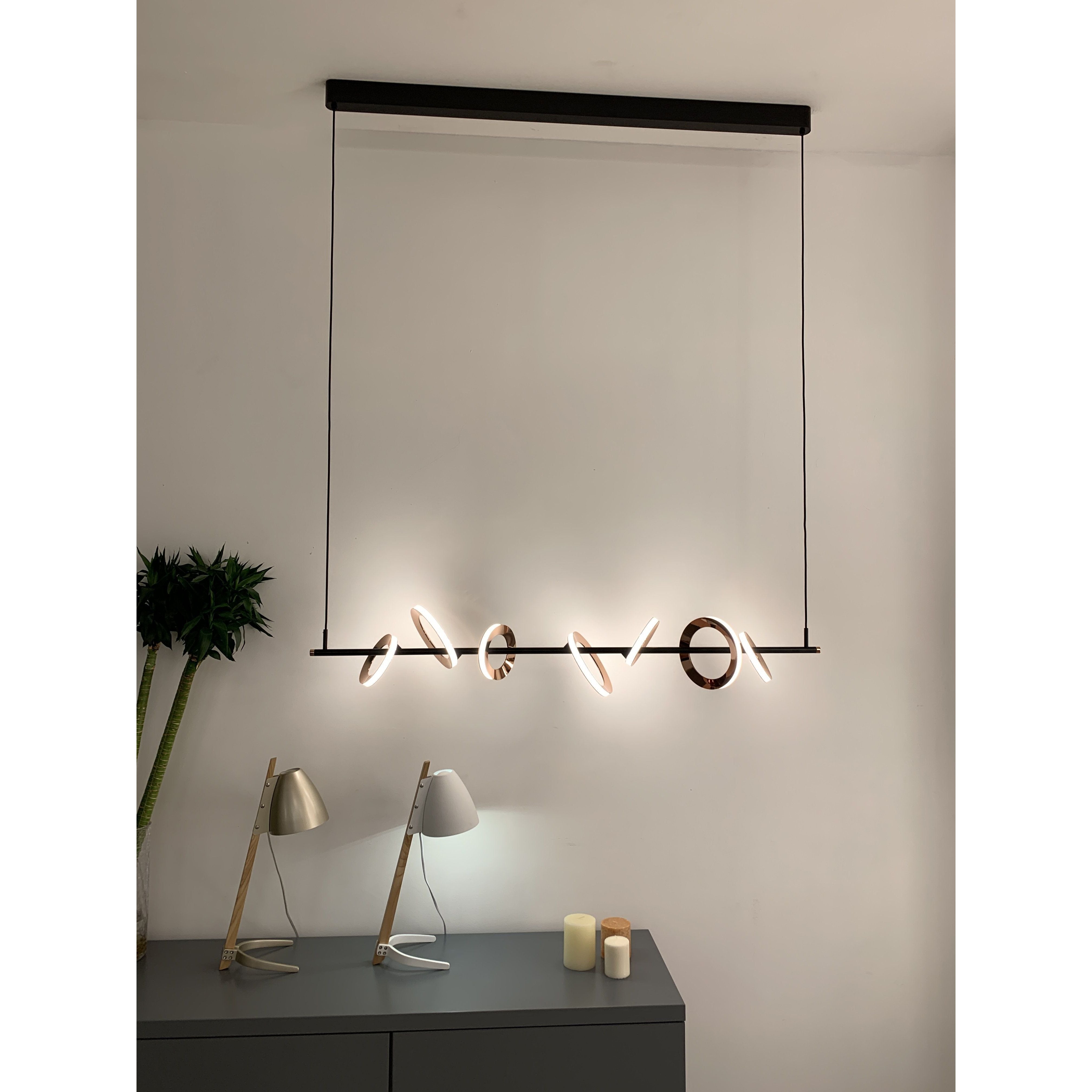 Abear Linear LED Chandelier - Italian Concept - 