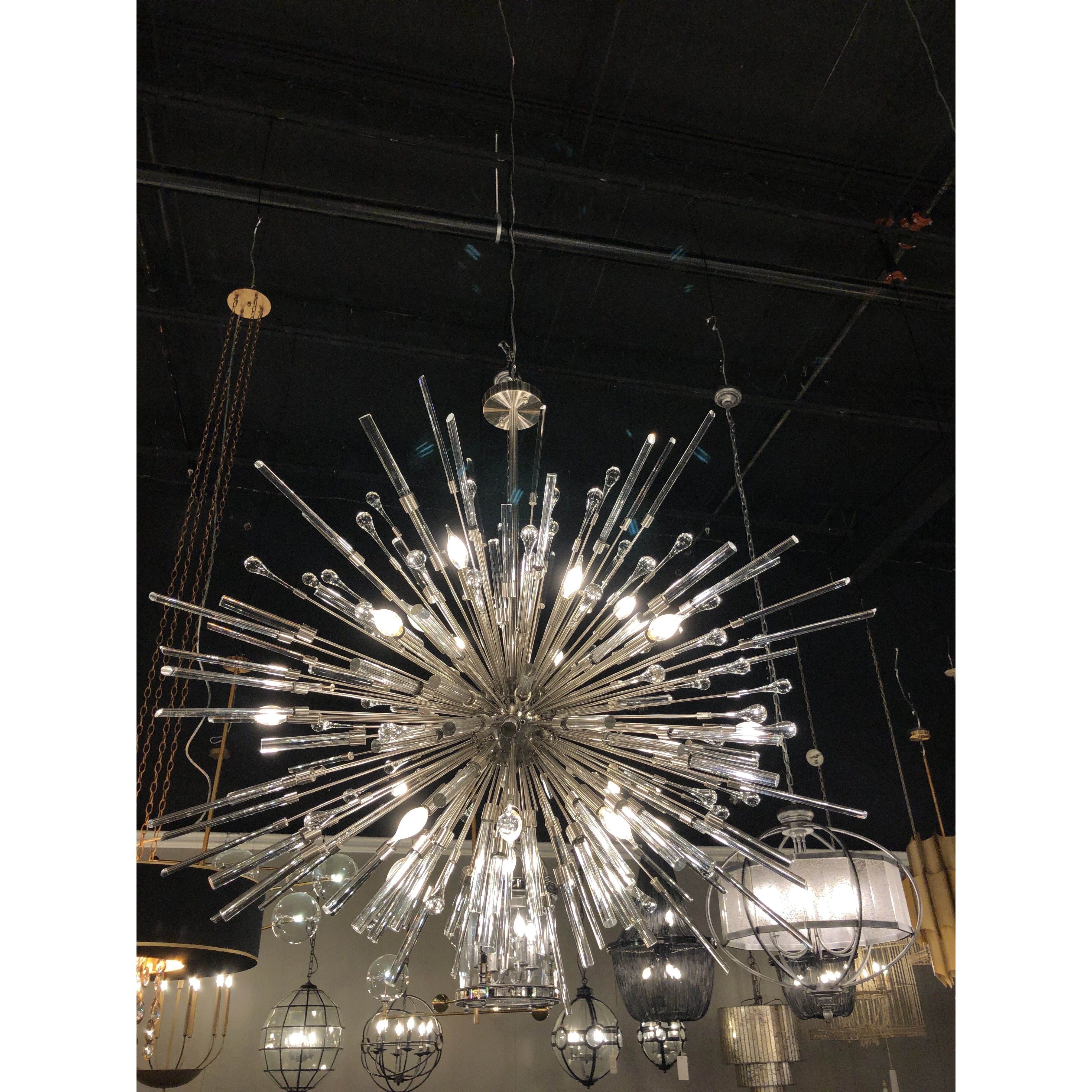 Aisar Sputnik Stardust Starburst Chandelier - Italian Concept - 