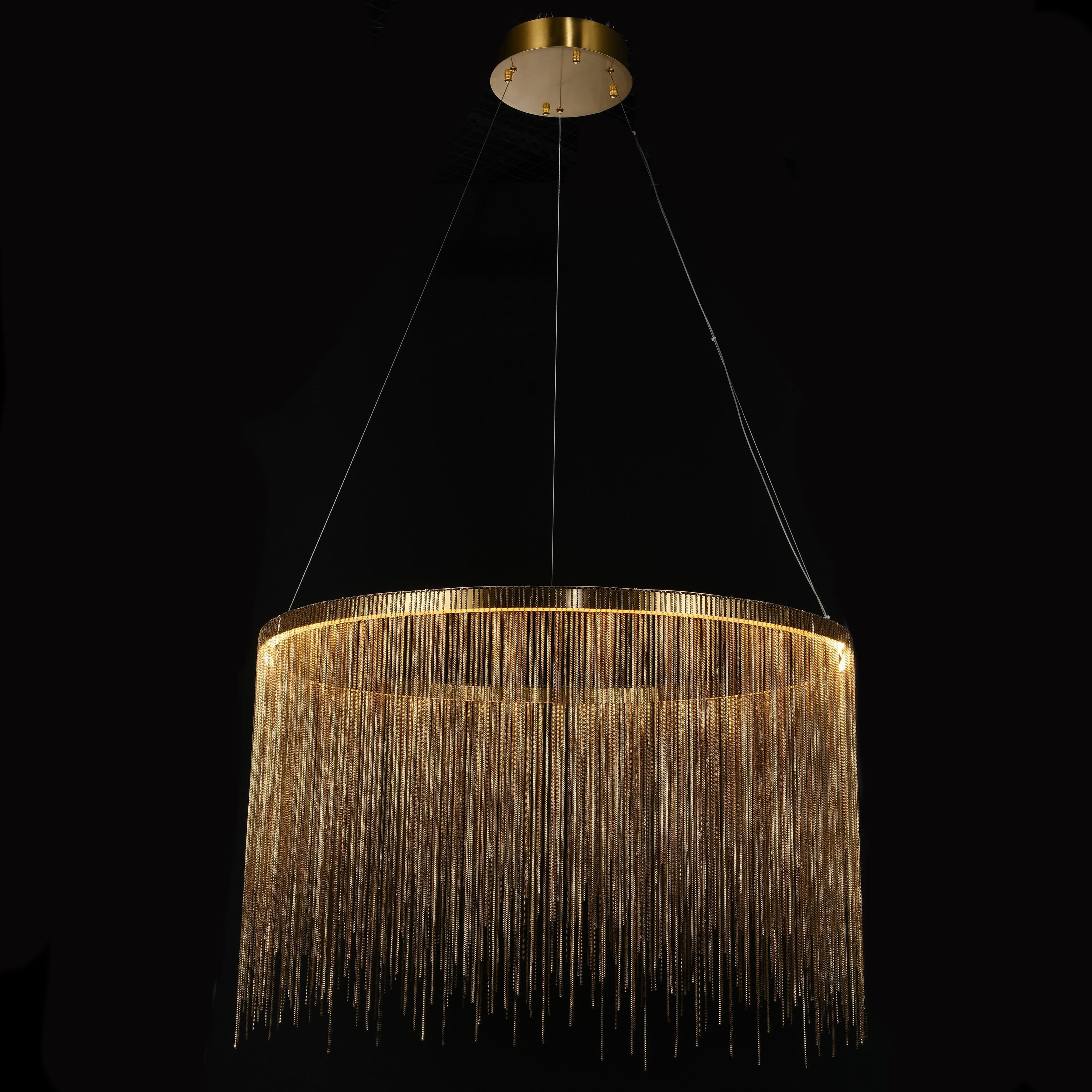 Villa Je Suis Round LED Chain Chandelier - Italian Concept