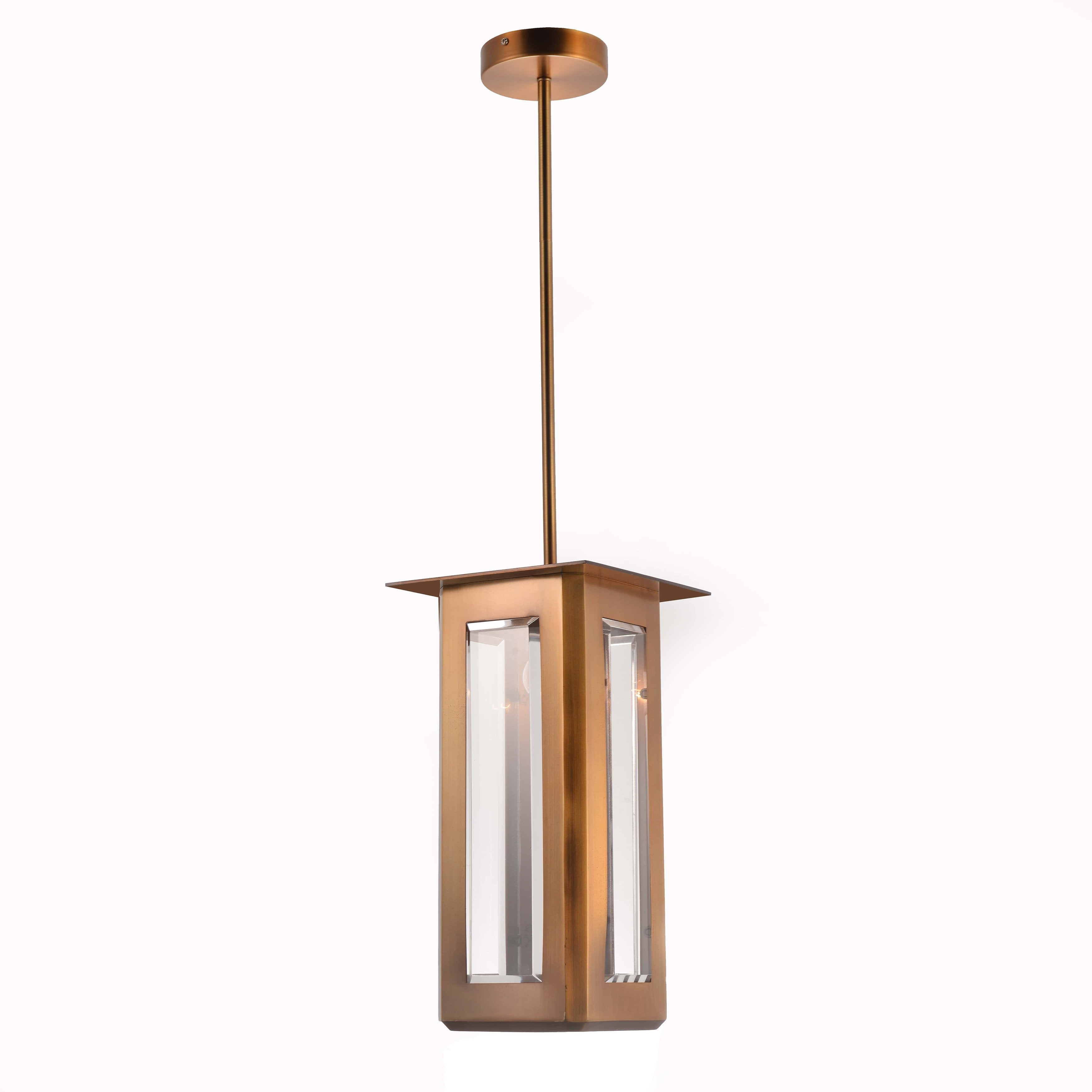 Baluster Rectangle Pendant Light - Italian Concept - 