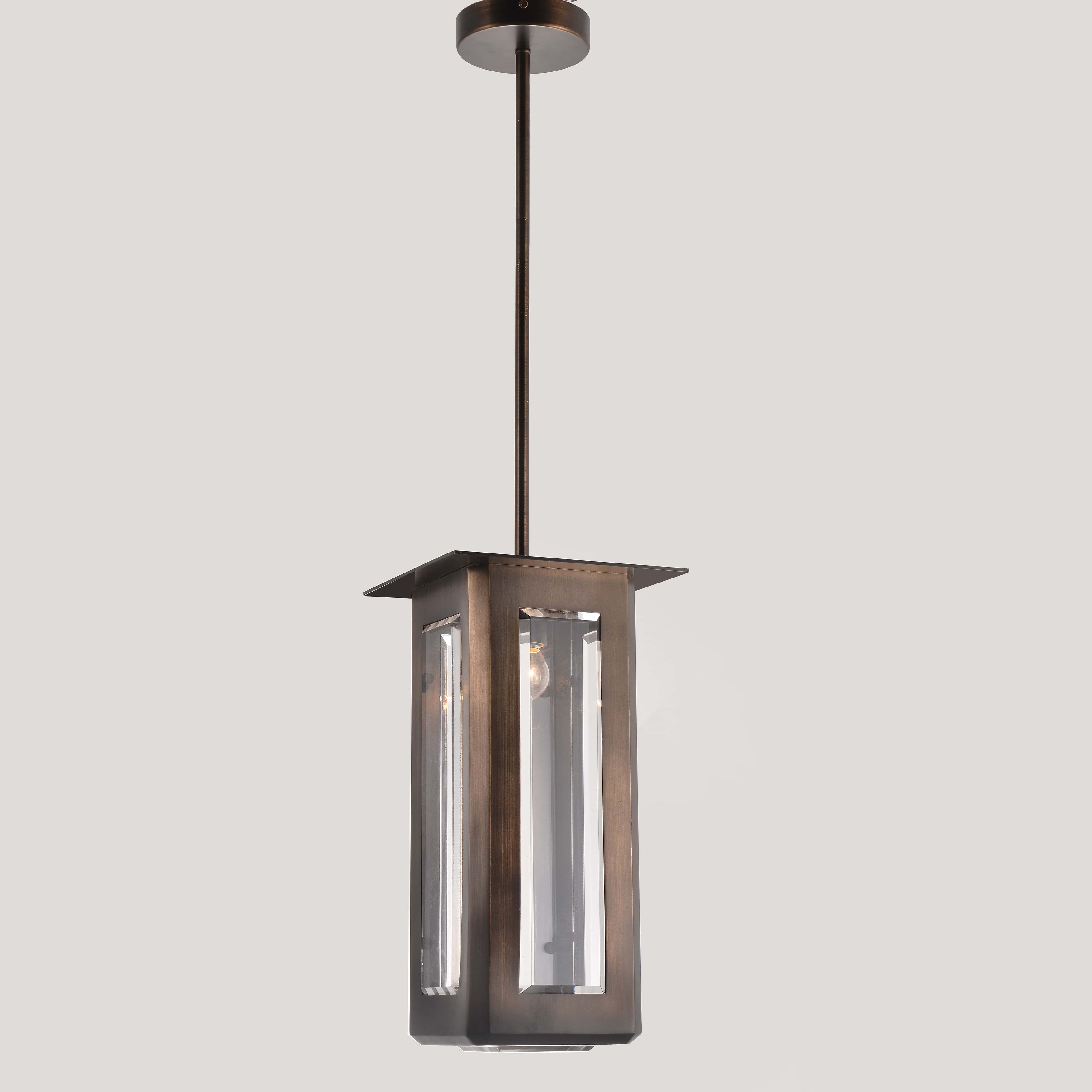 Baluster Rectangle Pendant Light - Italian Concept - 