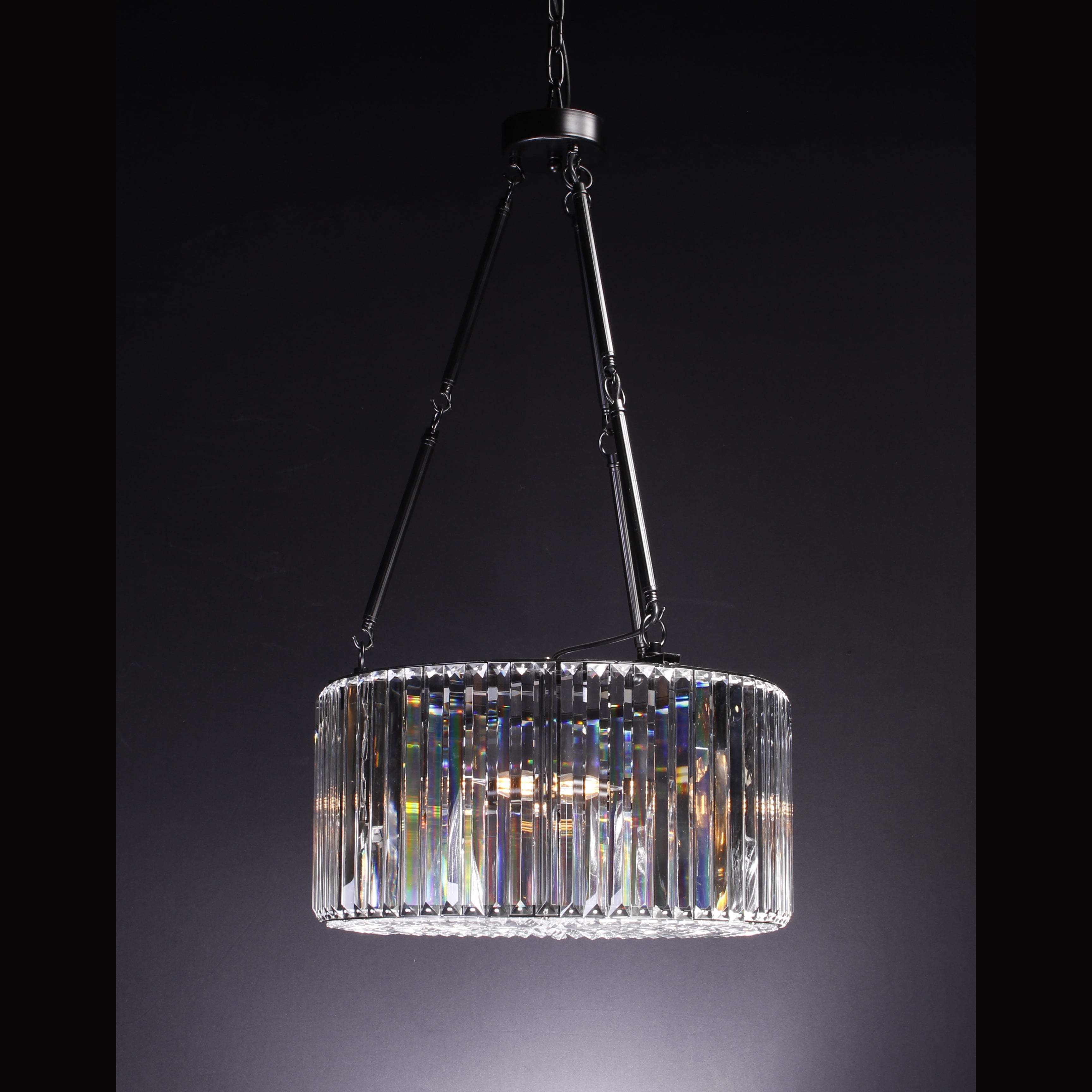 Prysm Medium Crystal Round Chandelier - Italian Concept