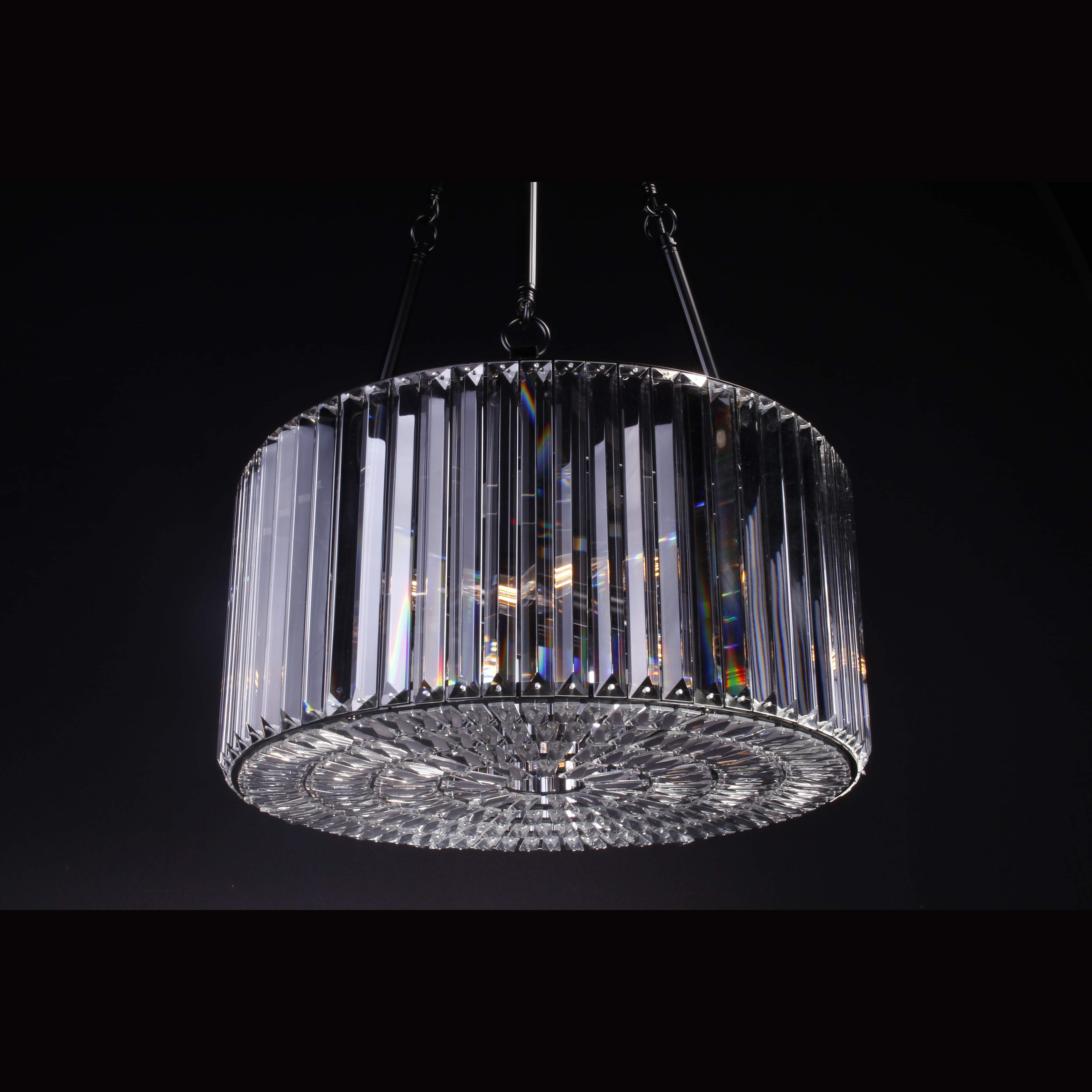 Prysm Medium Crystal Round Chandelier - Italian Concept