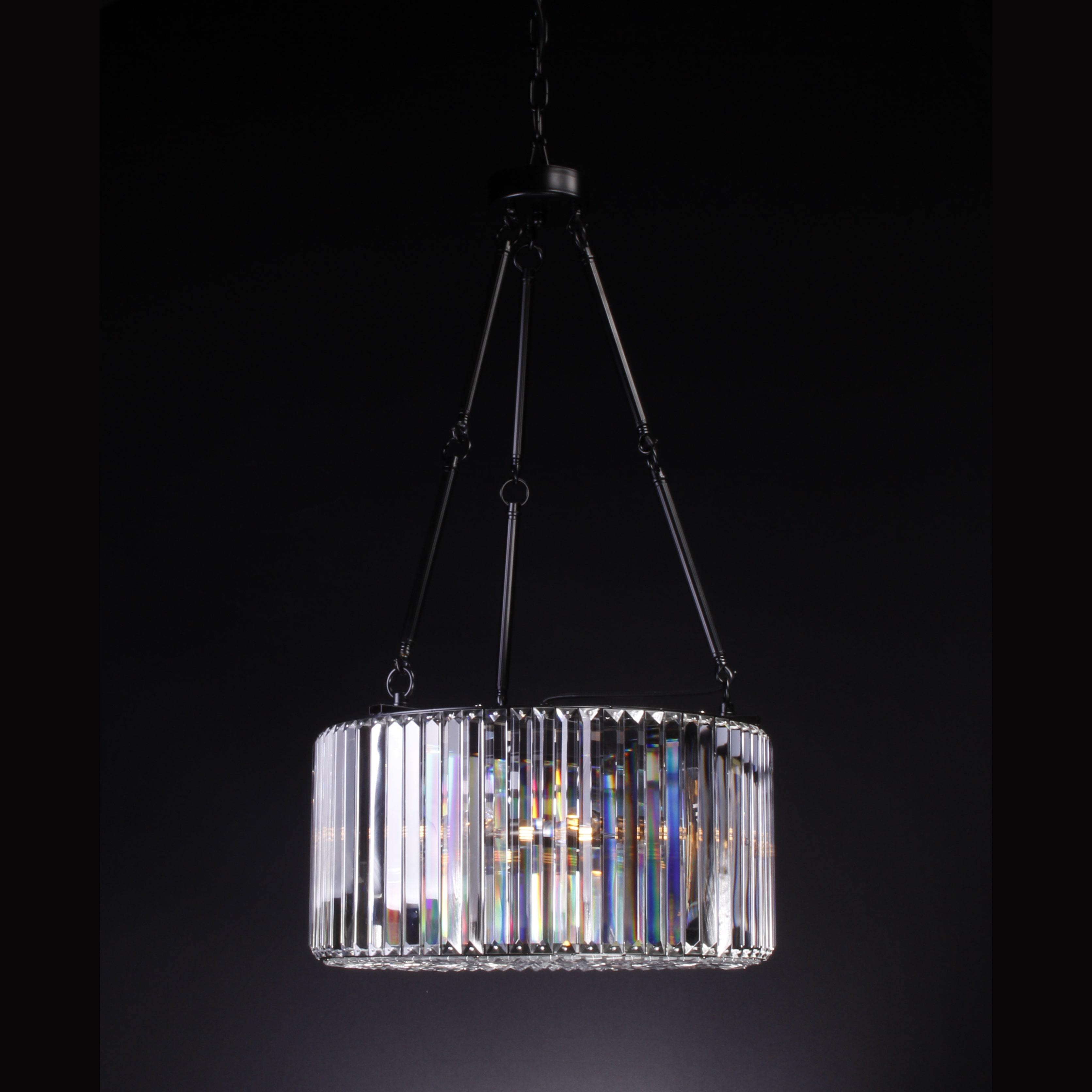 Prysm Medium Crystal Round Chandelier - Italian Concept