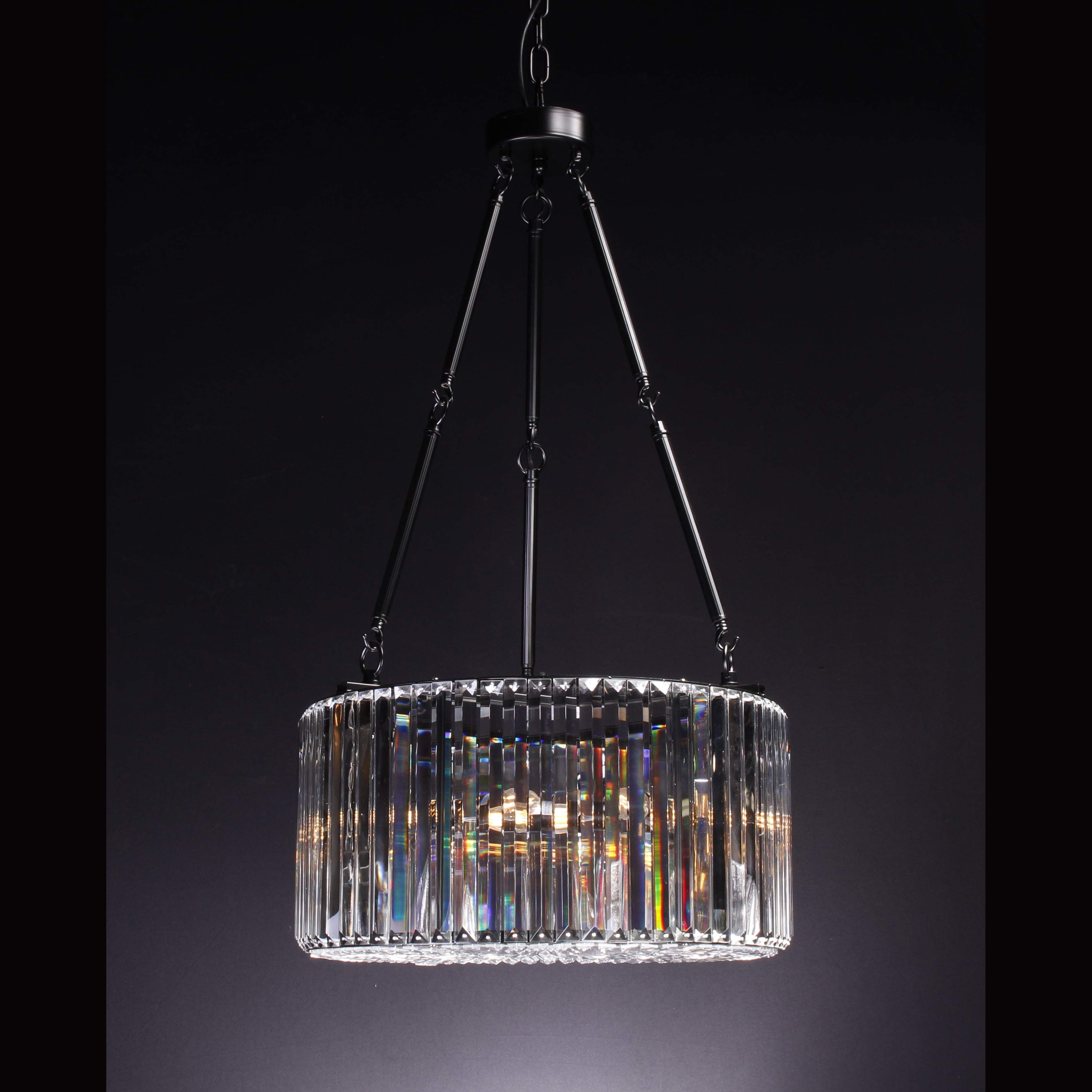 Prysm Medium Crystal Round Chandelier - Italian Concept