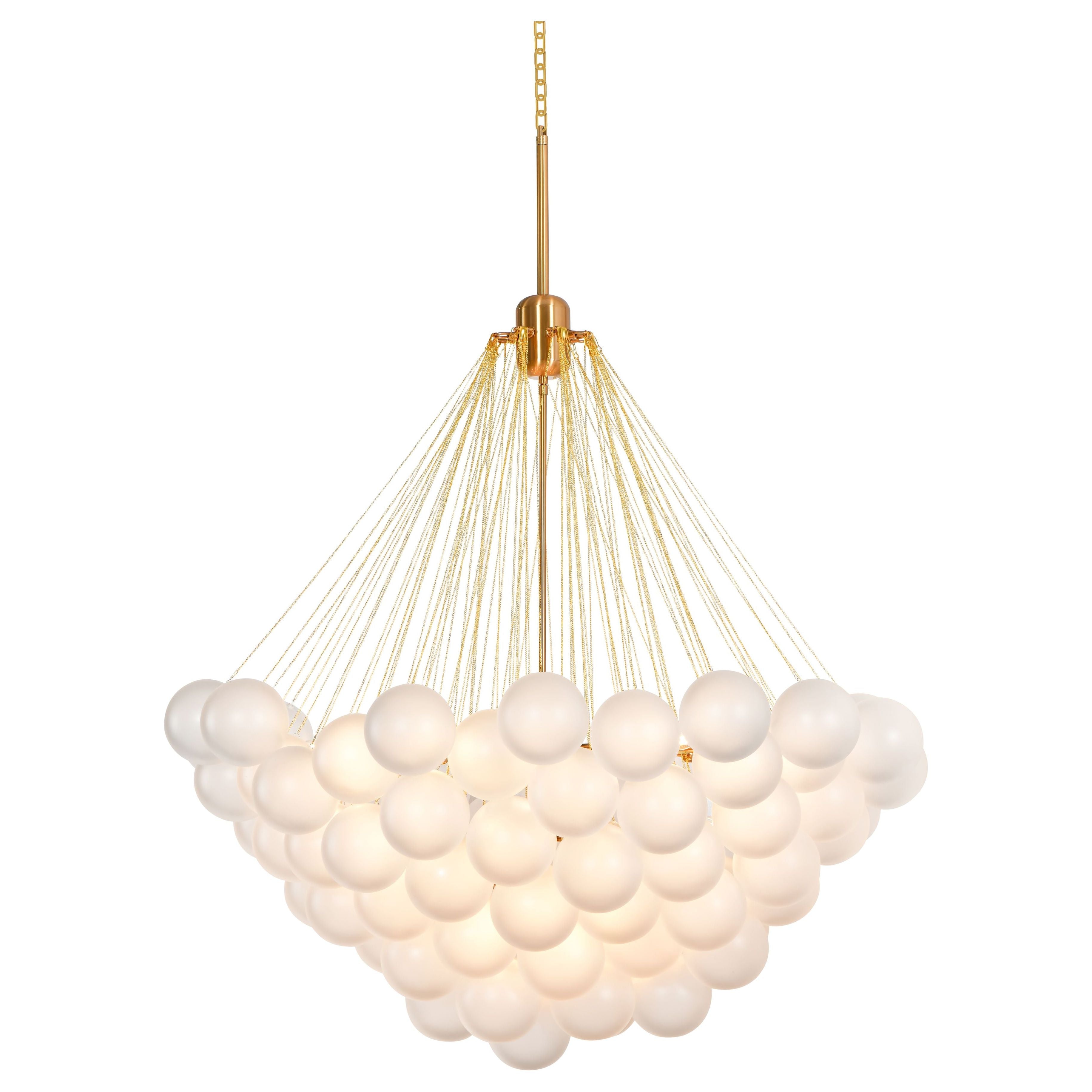 Blanket Glass Globe Pendant Chandelier - Italian Concept - 