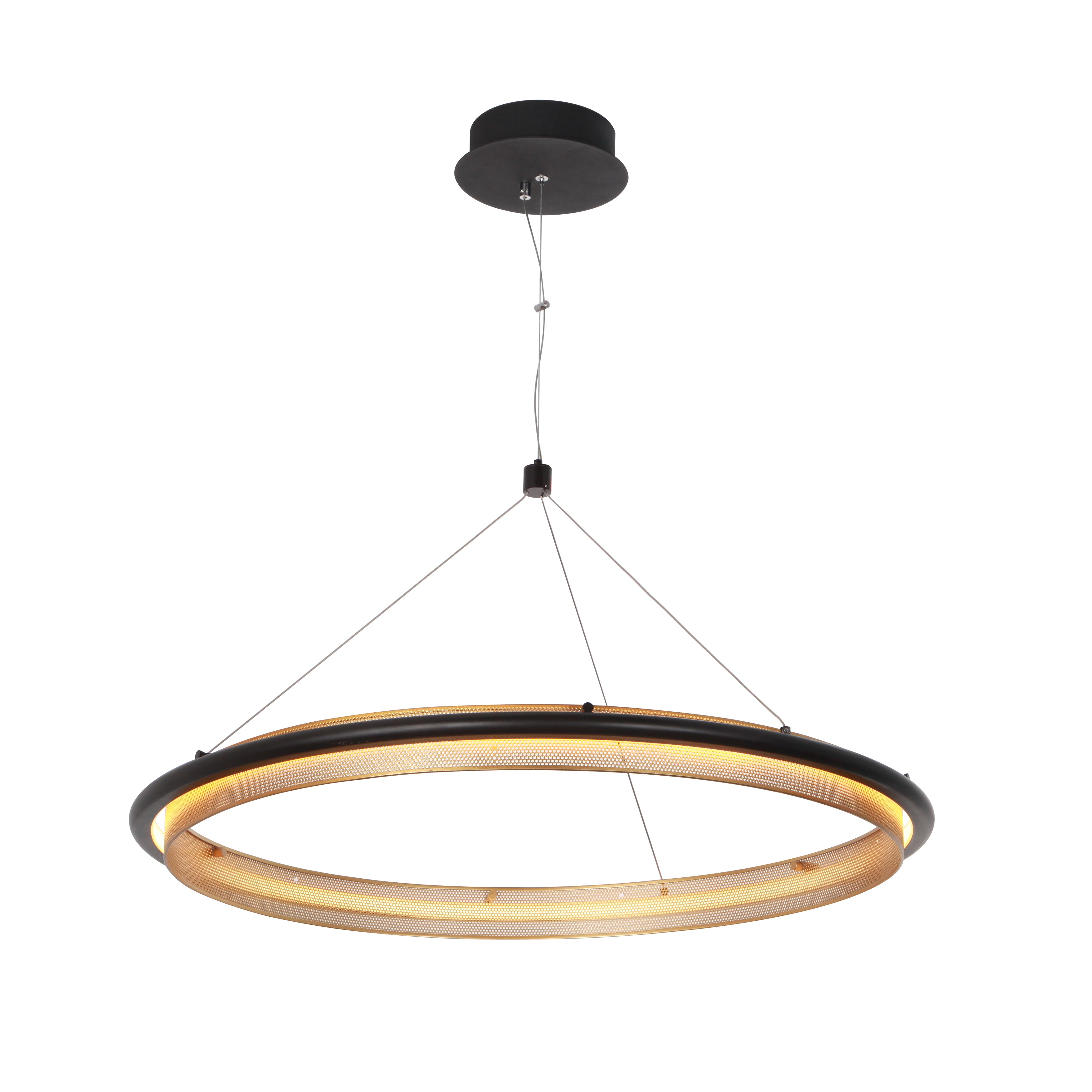 Machina Industrial Round Ring LED Chandelier - Italian Concept
