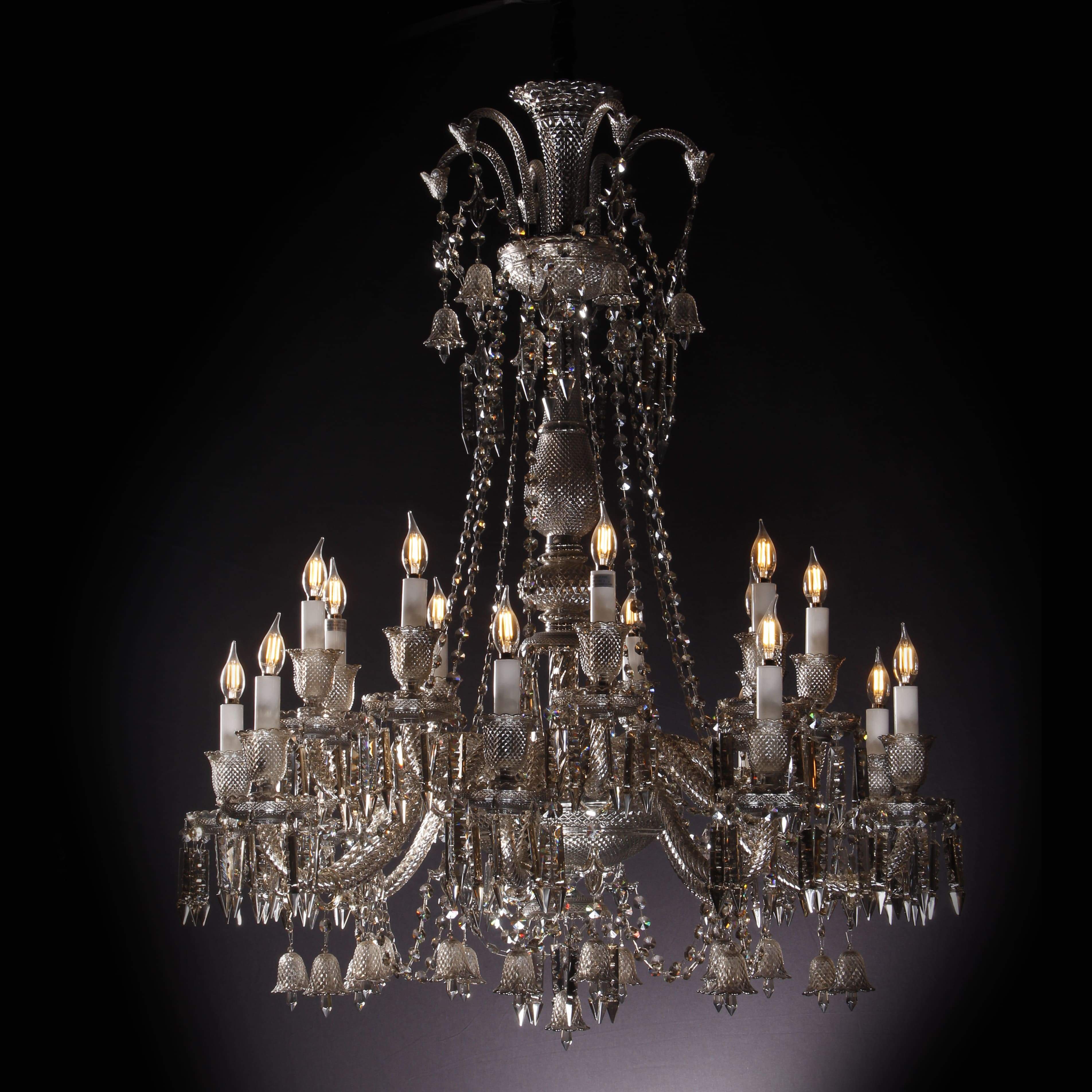 18 Light Antoinette Crystal Chandelier - Italian Concept - 