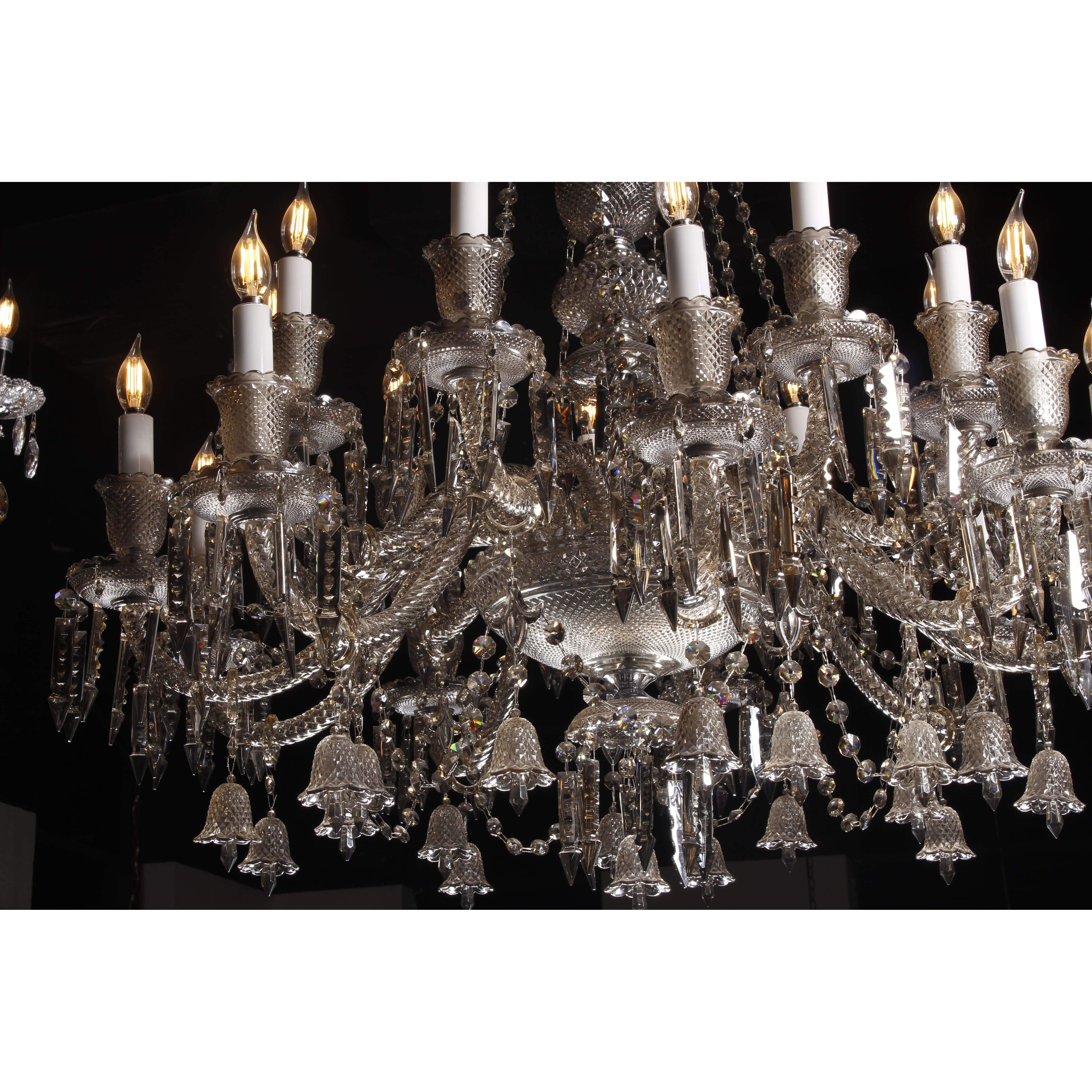 18 Light Antoinette Crystal Chandelier - Italian Concept - 