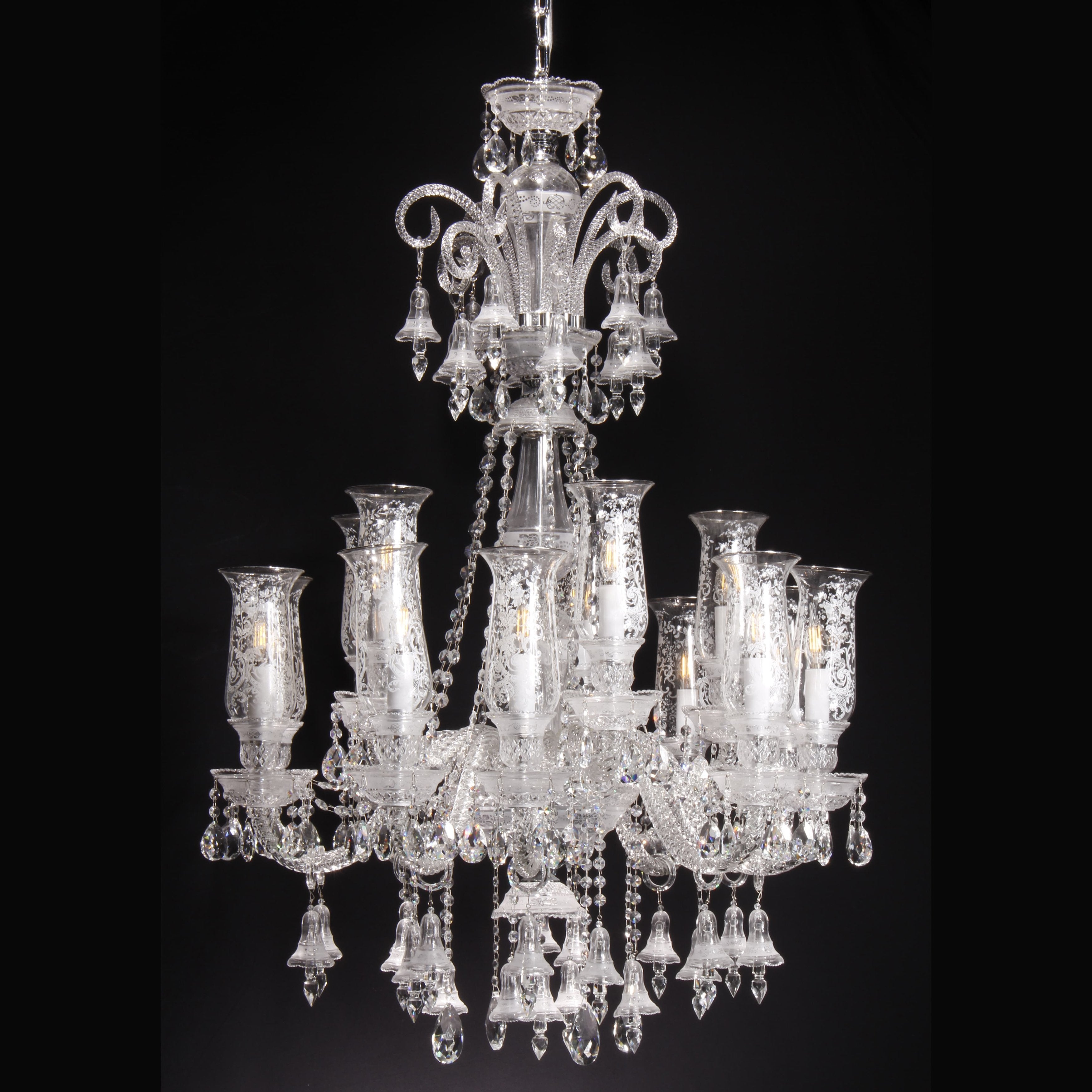 Ivanka 15 light Bohemian Crystal Chandelier - Italian Concept