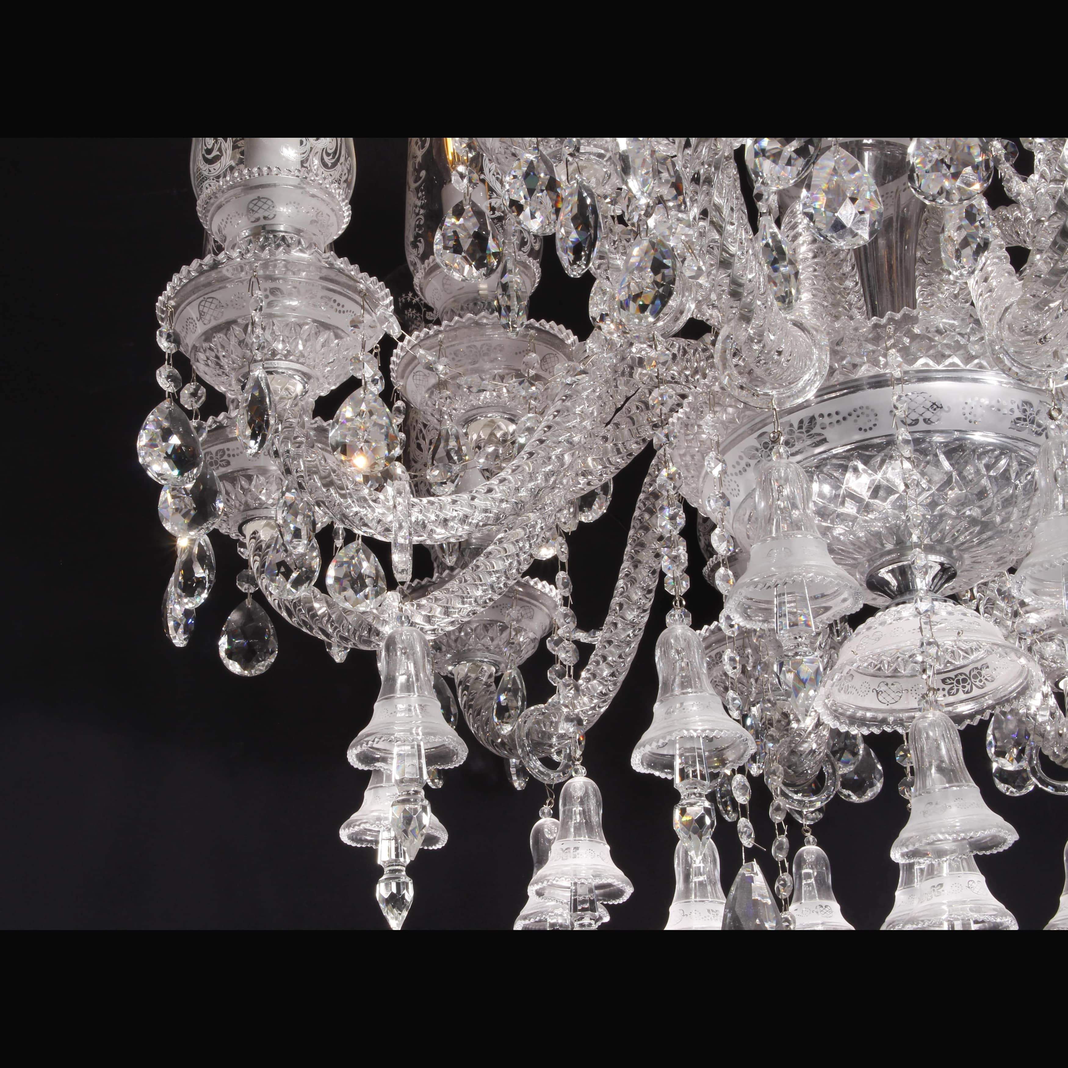 Ivanka 8 light Bohemian Crystal Chandelier - Italian Concept