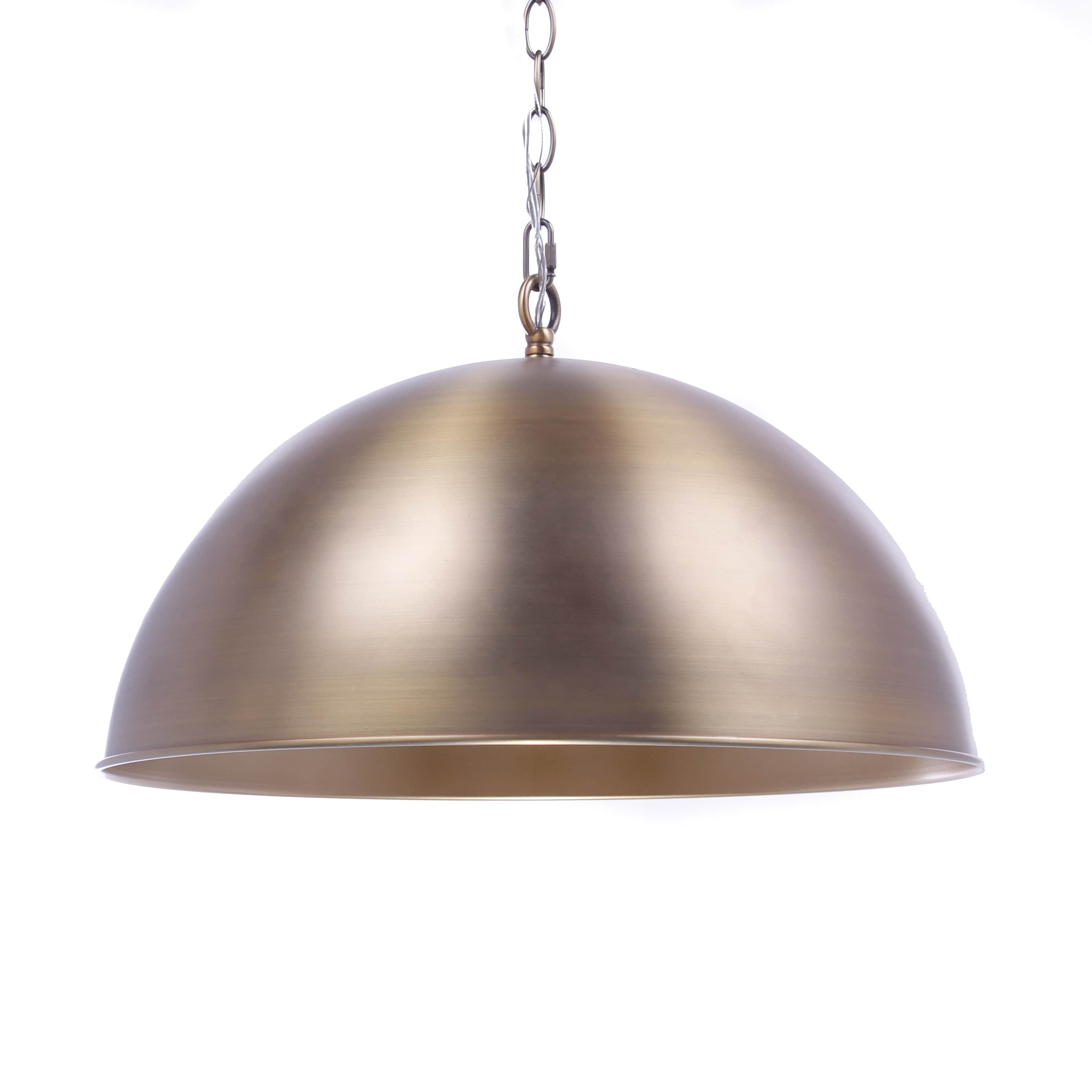 Metal Half-Dome Pendant Light - Italian Concept