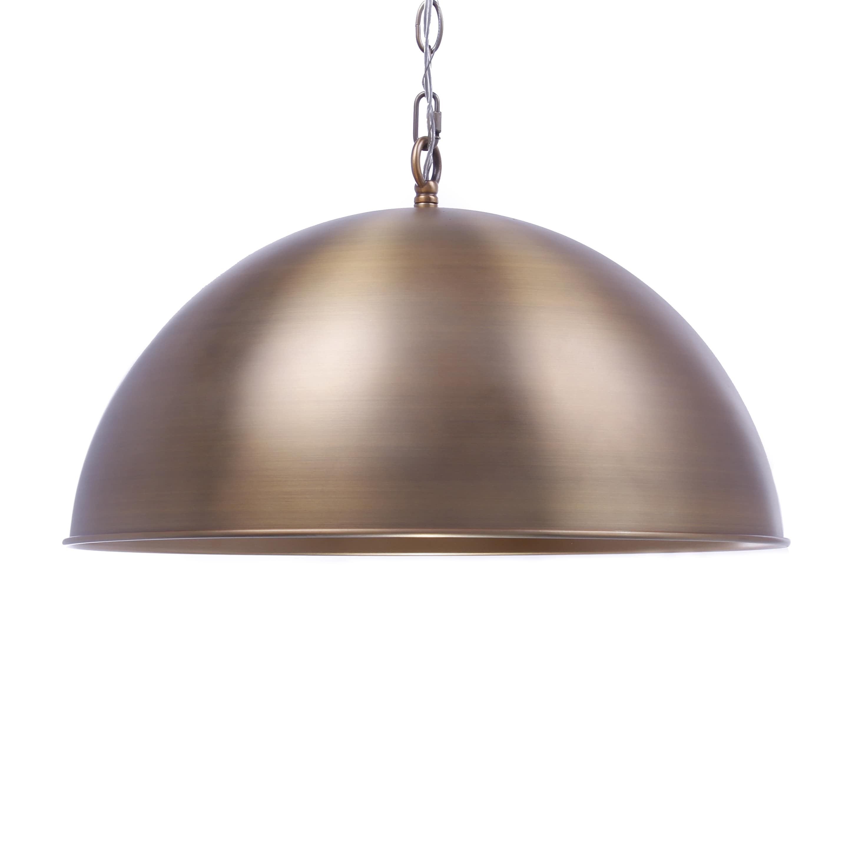 Metal Half-Dome Pendant Light - Italian Concept