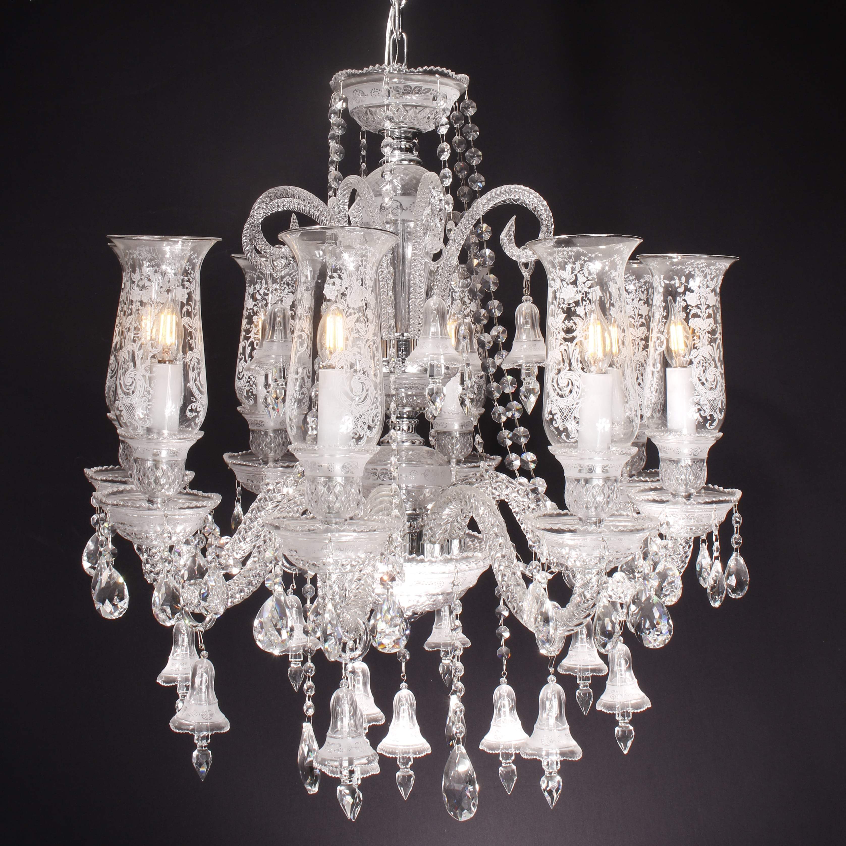 Ivanka 8 light Bohemian Crystal Chandelier - Italian Concept