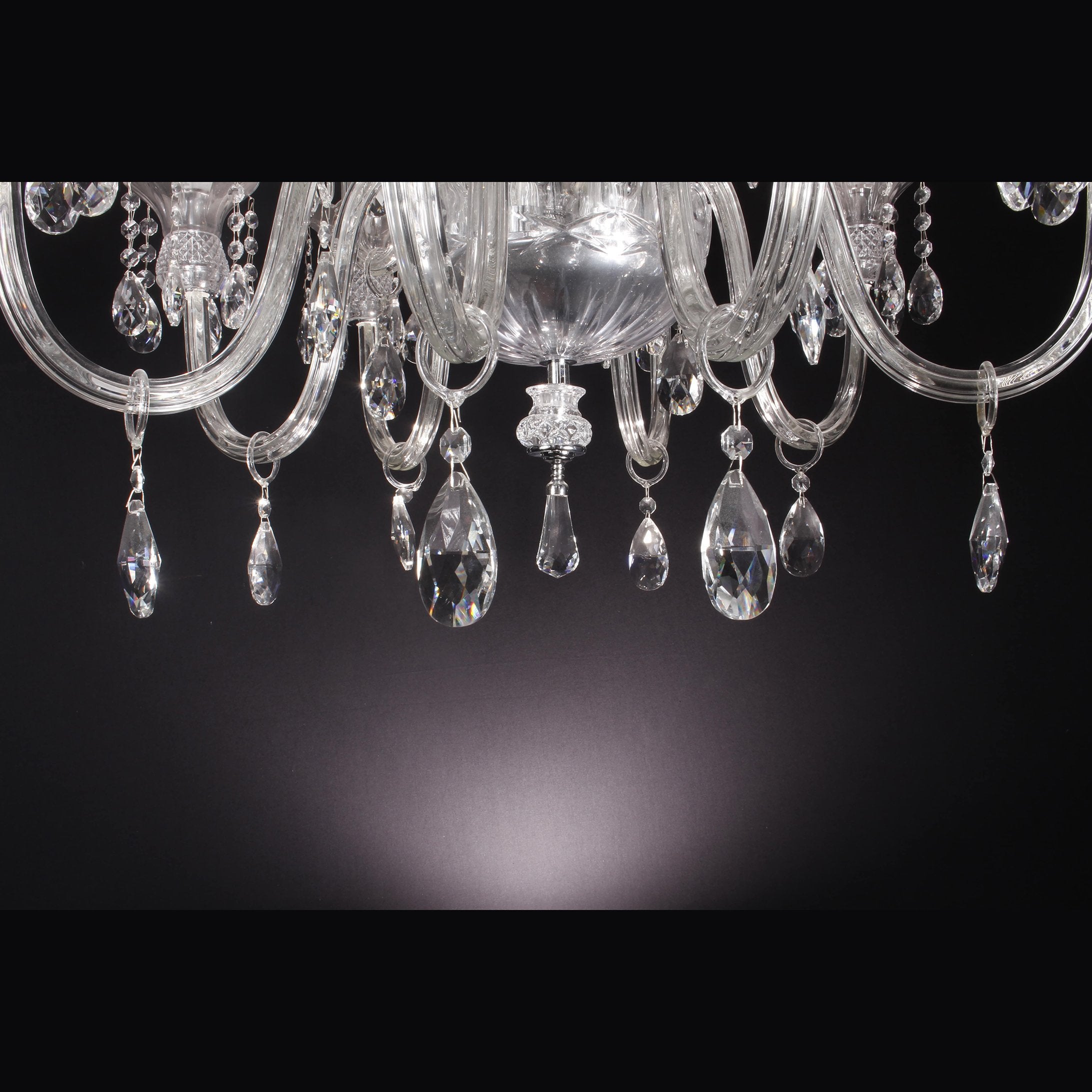 Scala Crystal 12 Light Chandelier - Italian Concept