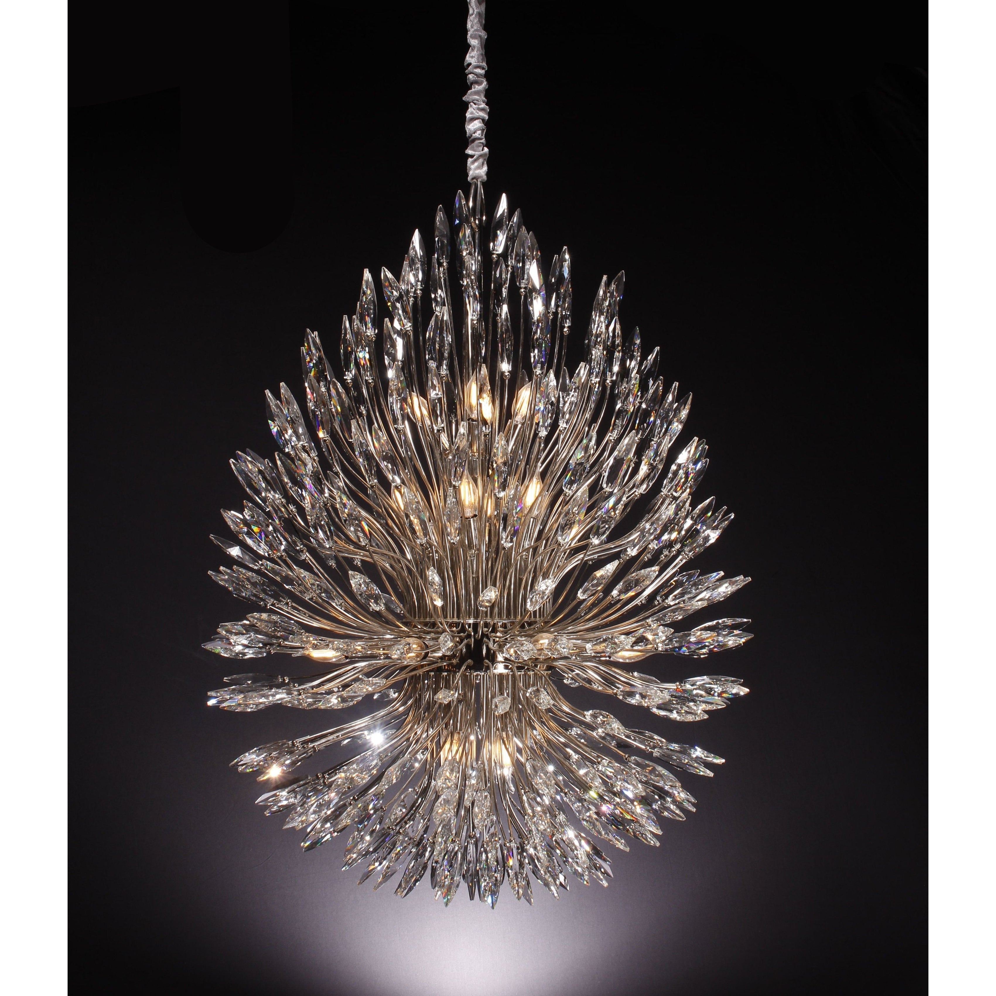 Lily Starburst Crystal Sputnik Chandelier - Italian Concept