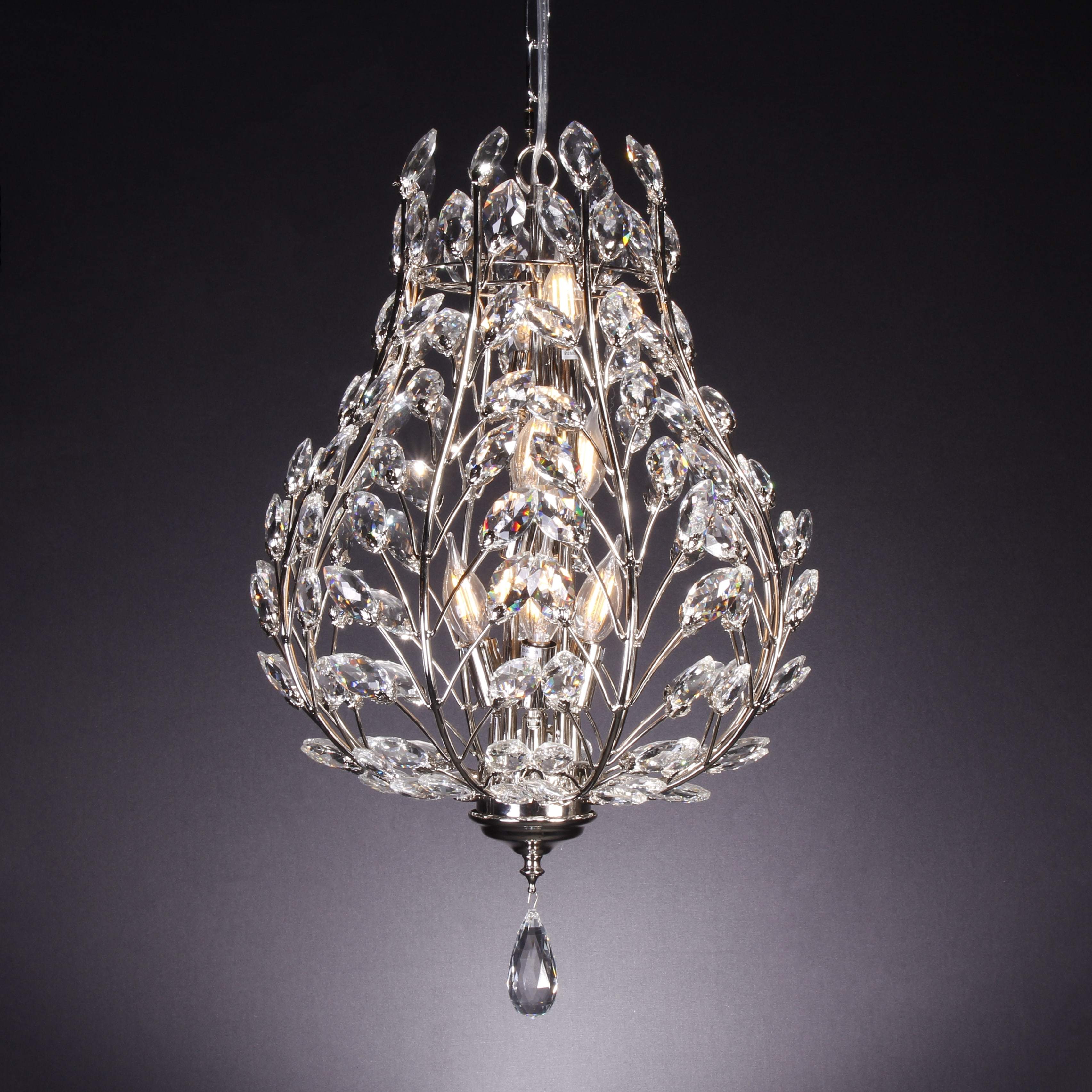 Roux Crystal Leaf Chandelier - Italian Concept