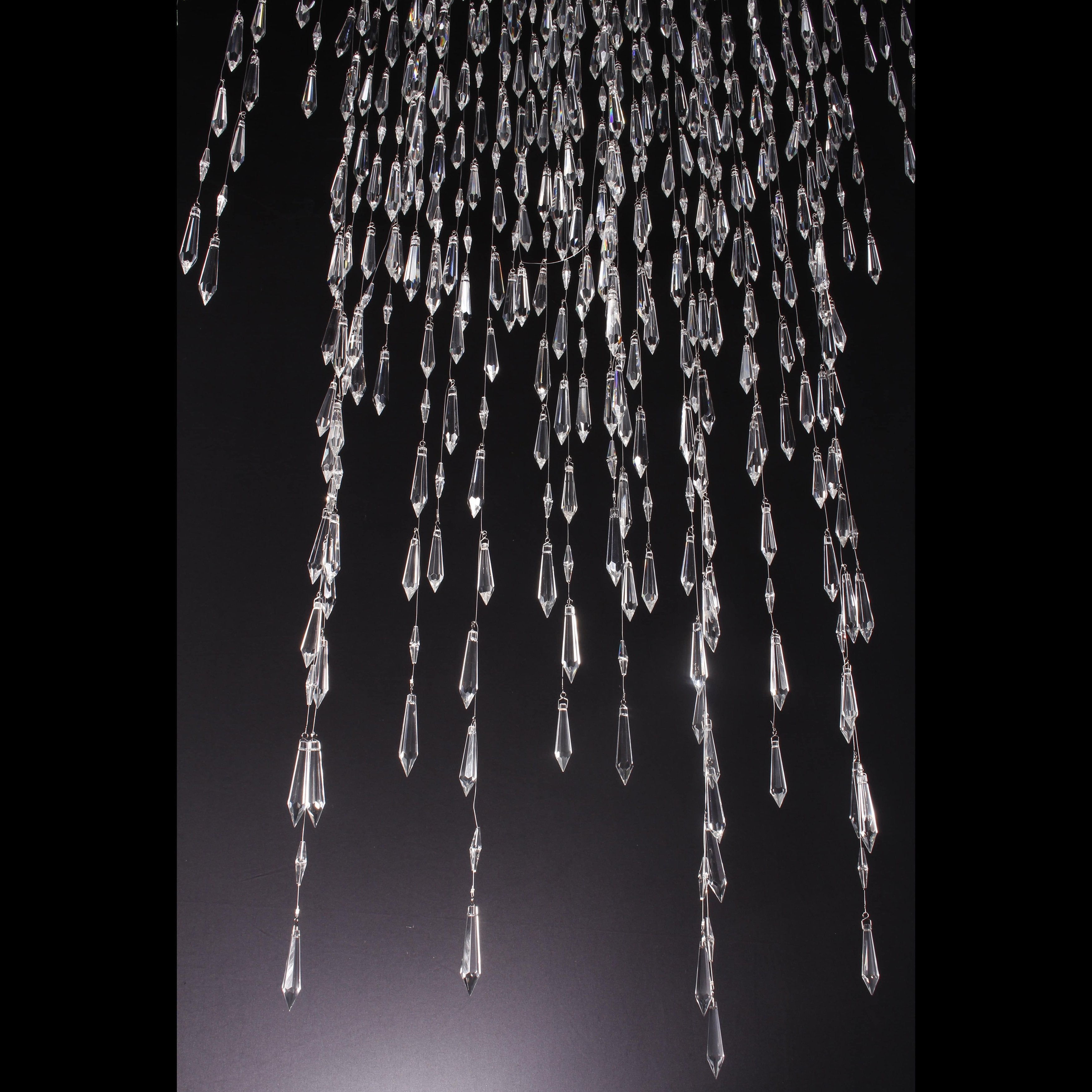 Ice Rainfall Crystal Prism LED Chandelier - Italian Concept