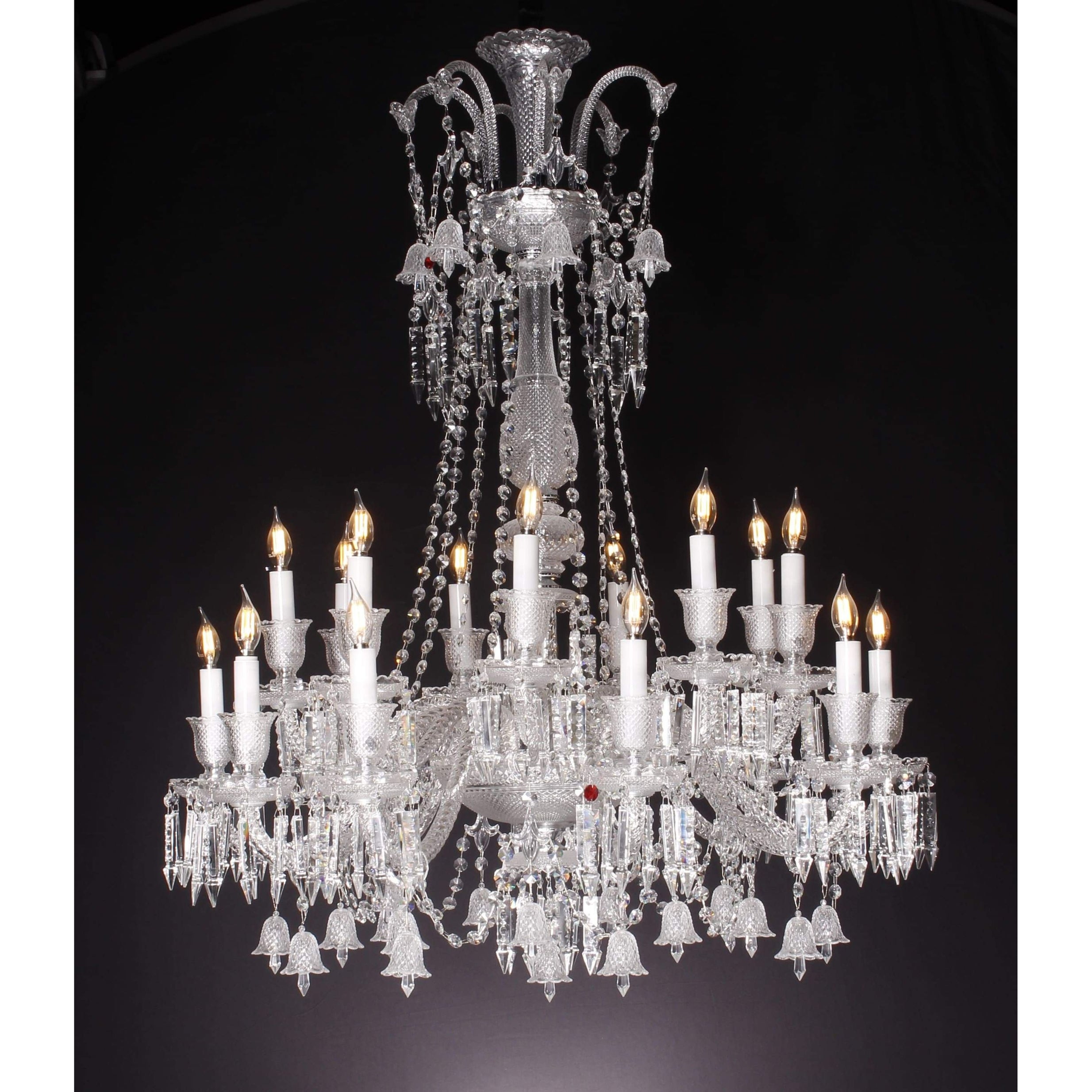 18 Light Antoinette Crystal Chandelier - Italian Concept - Color