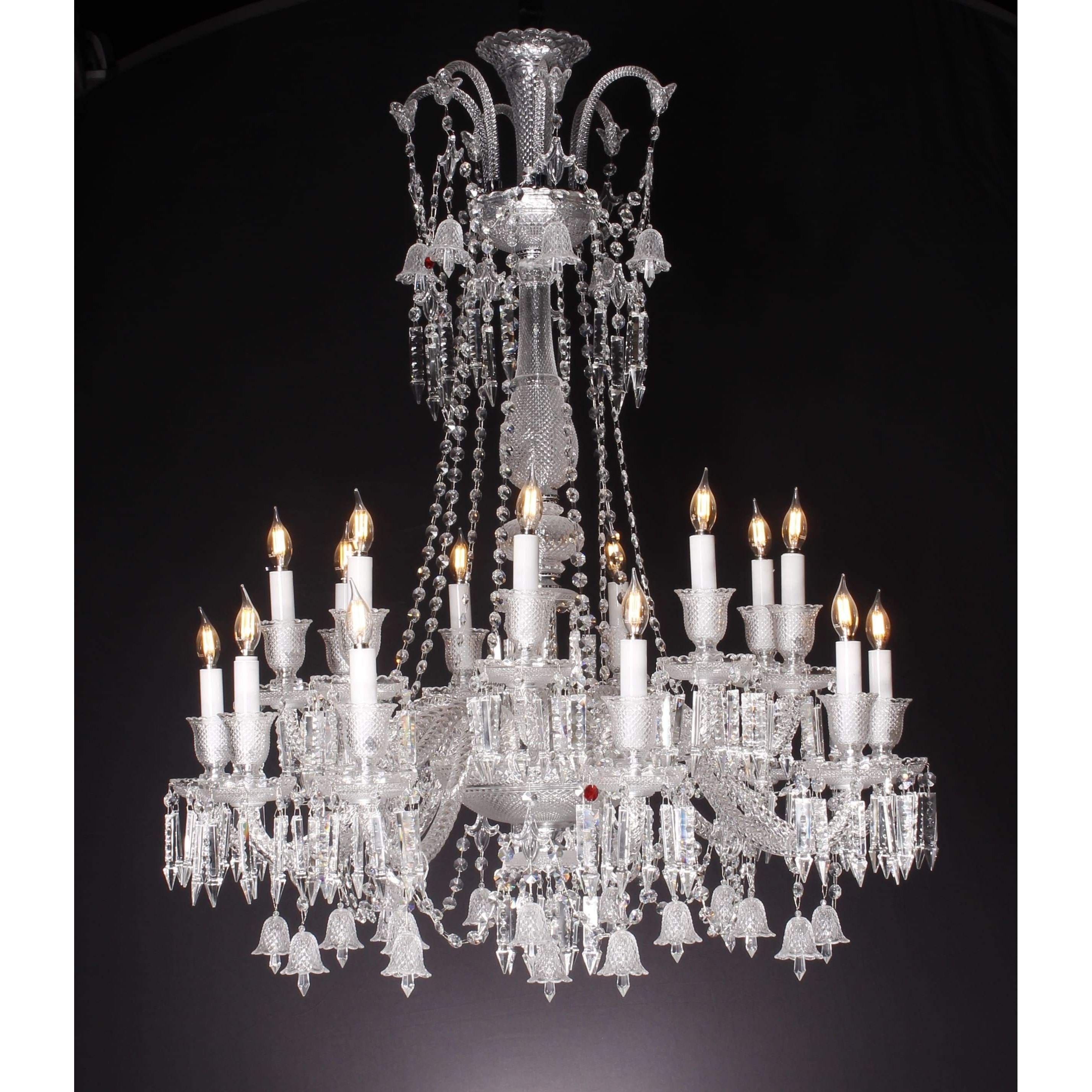 36 Light Antoinette Crystal Chandelier - Italian Concept - 