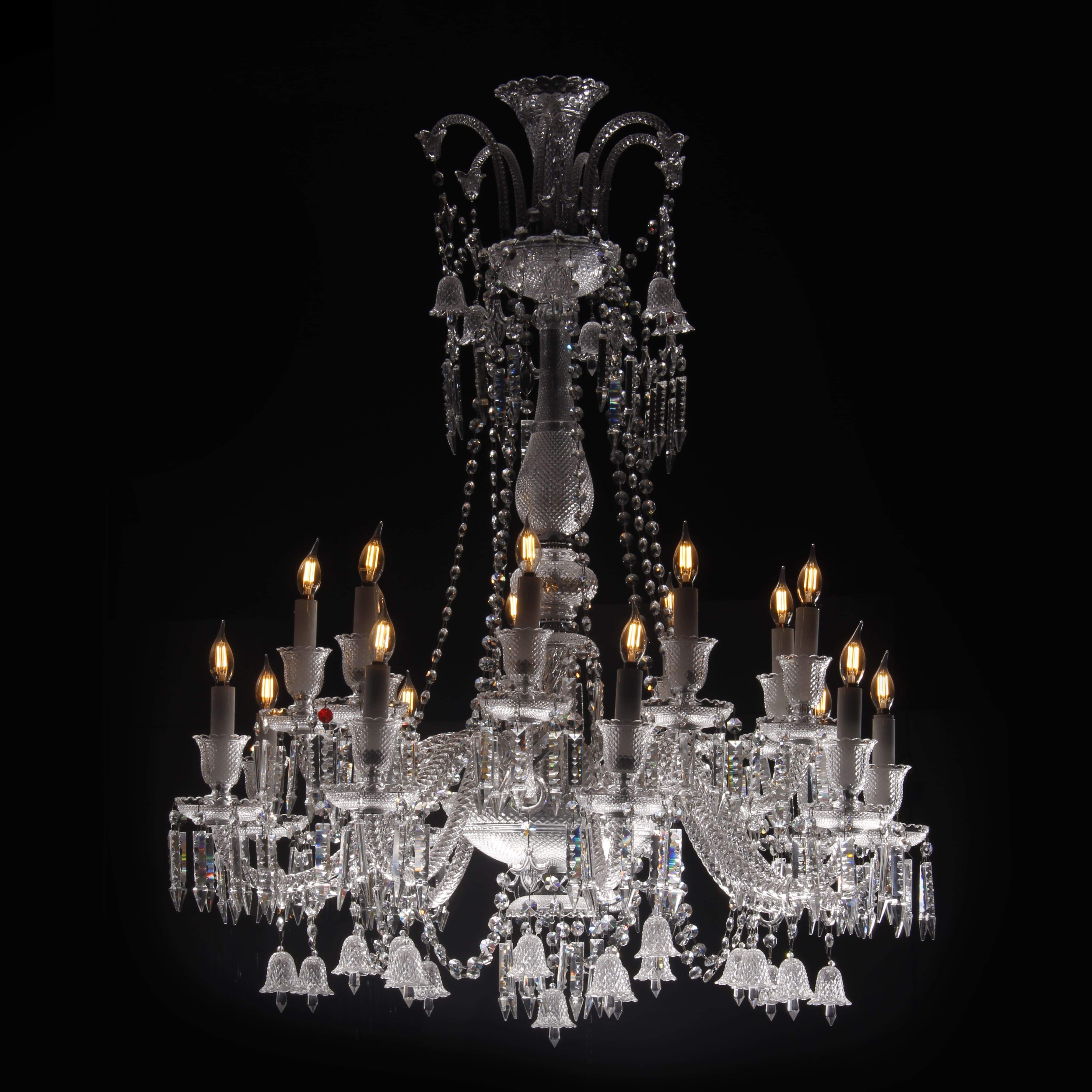 18 Light Antoinette Crystal Chandelier - Italian Concept - 