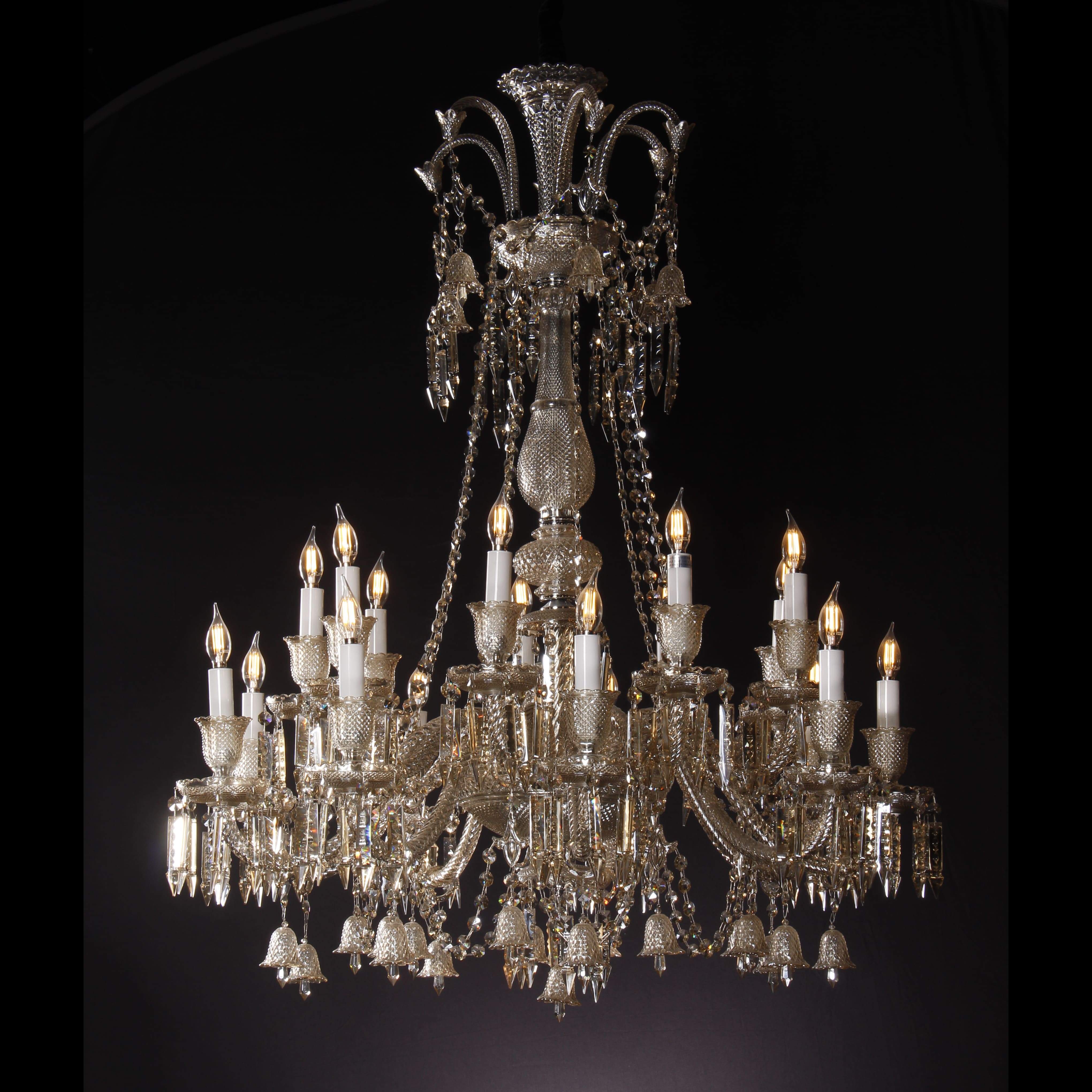 18 Light Antoinette Crystal Chandelier - Italian Concept - Color