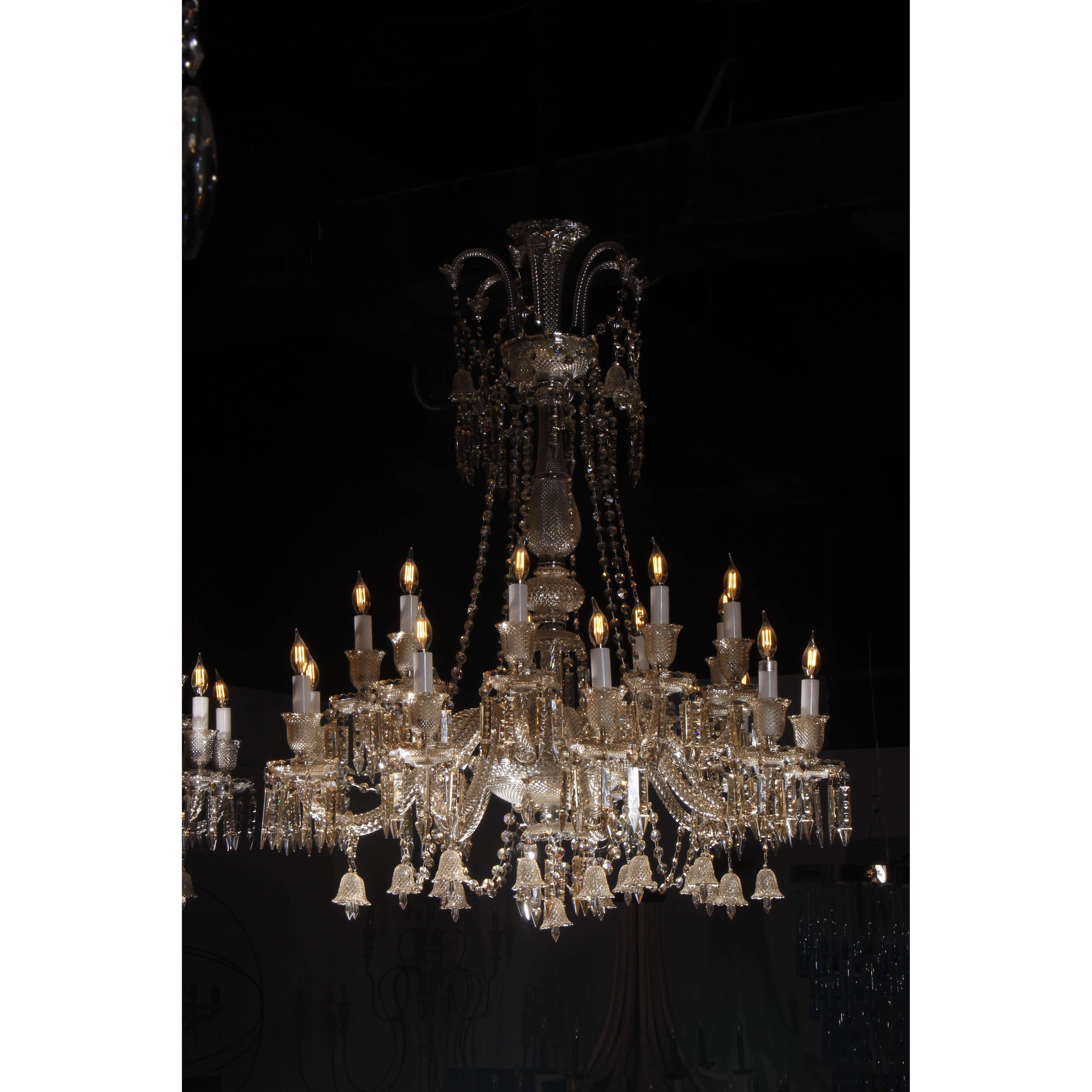 18 Light Antoinette Crystal Chandelier - Italian Concept - 