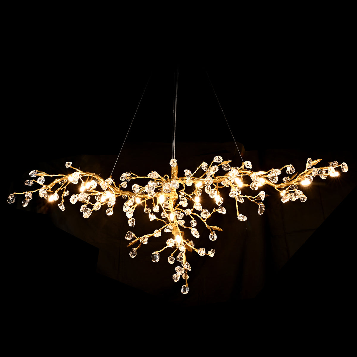 Livio Linear Organic Branching Chandelier