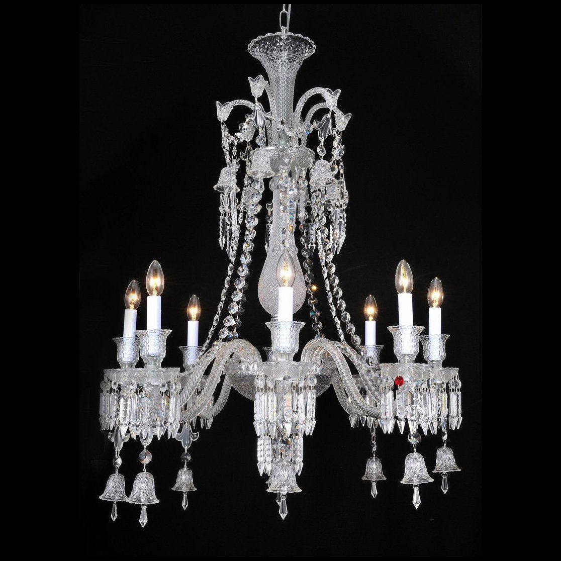 8L Antoinette Crystal Chandelier - Italian Concept - 