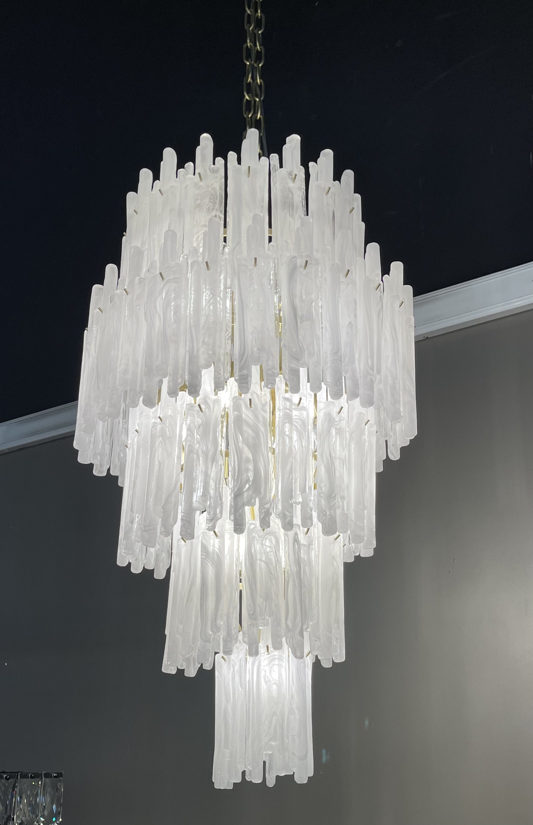 Blanche Murano Glass Pendant Light - Italian Concept - 