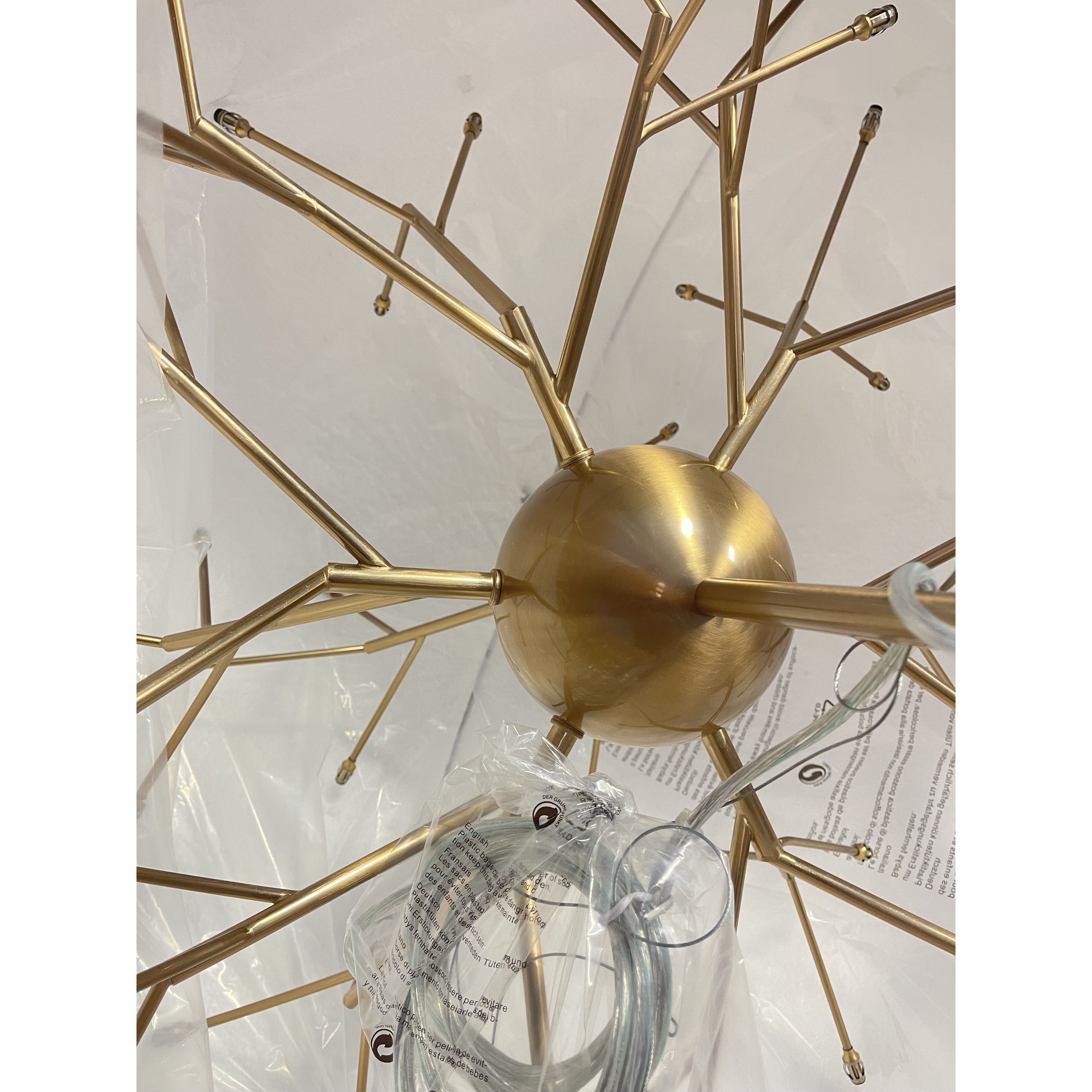 Ivana Branching Glass Globe Bubble Chandelier - Italian Concept