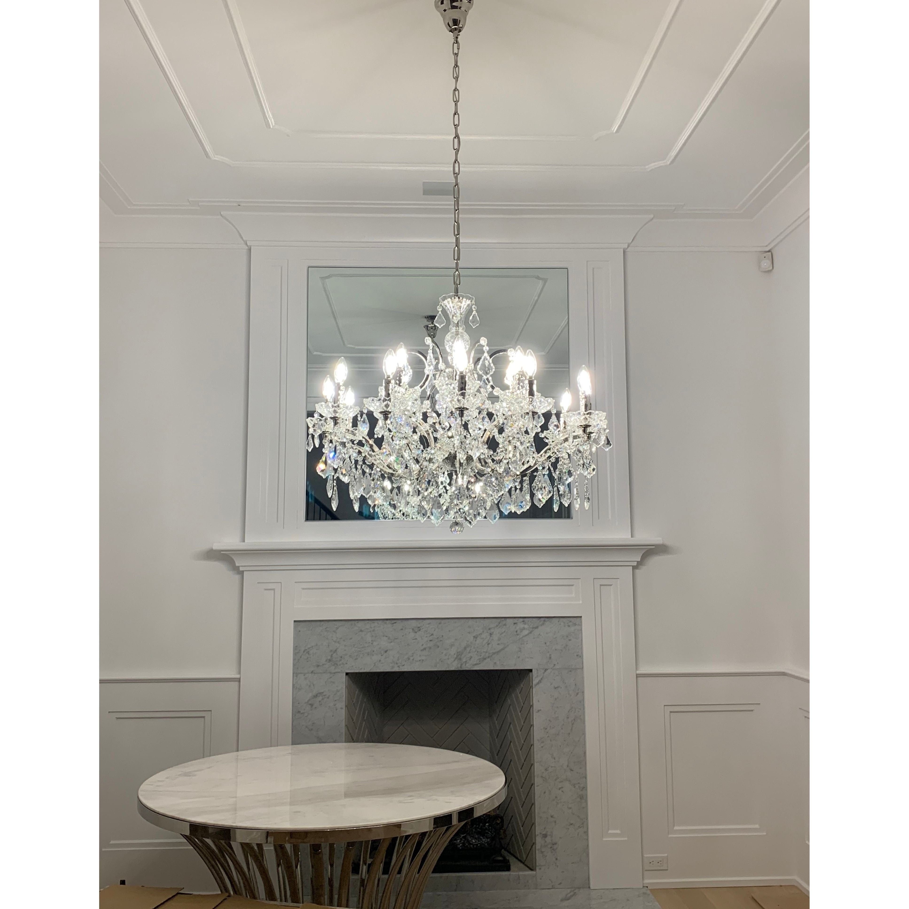 18 Light Maria Theresa Crystal Chandelier - Italian Concept - 