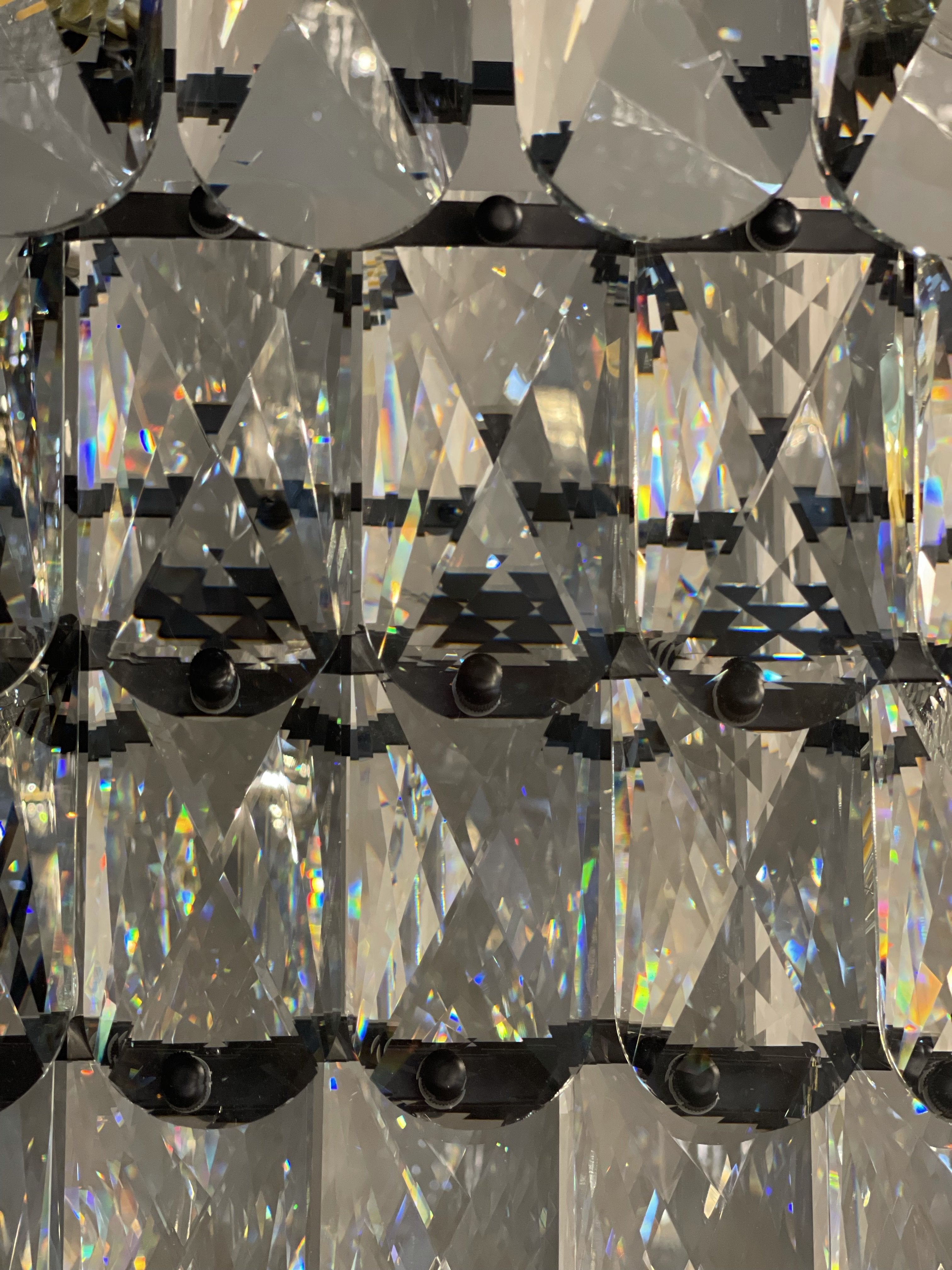 Abrielle Crystal Rectangular Chandelier - Italian Concept - 