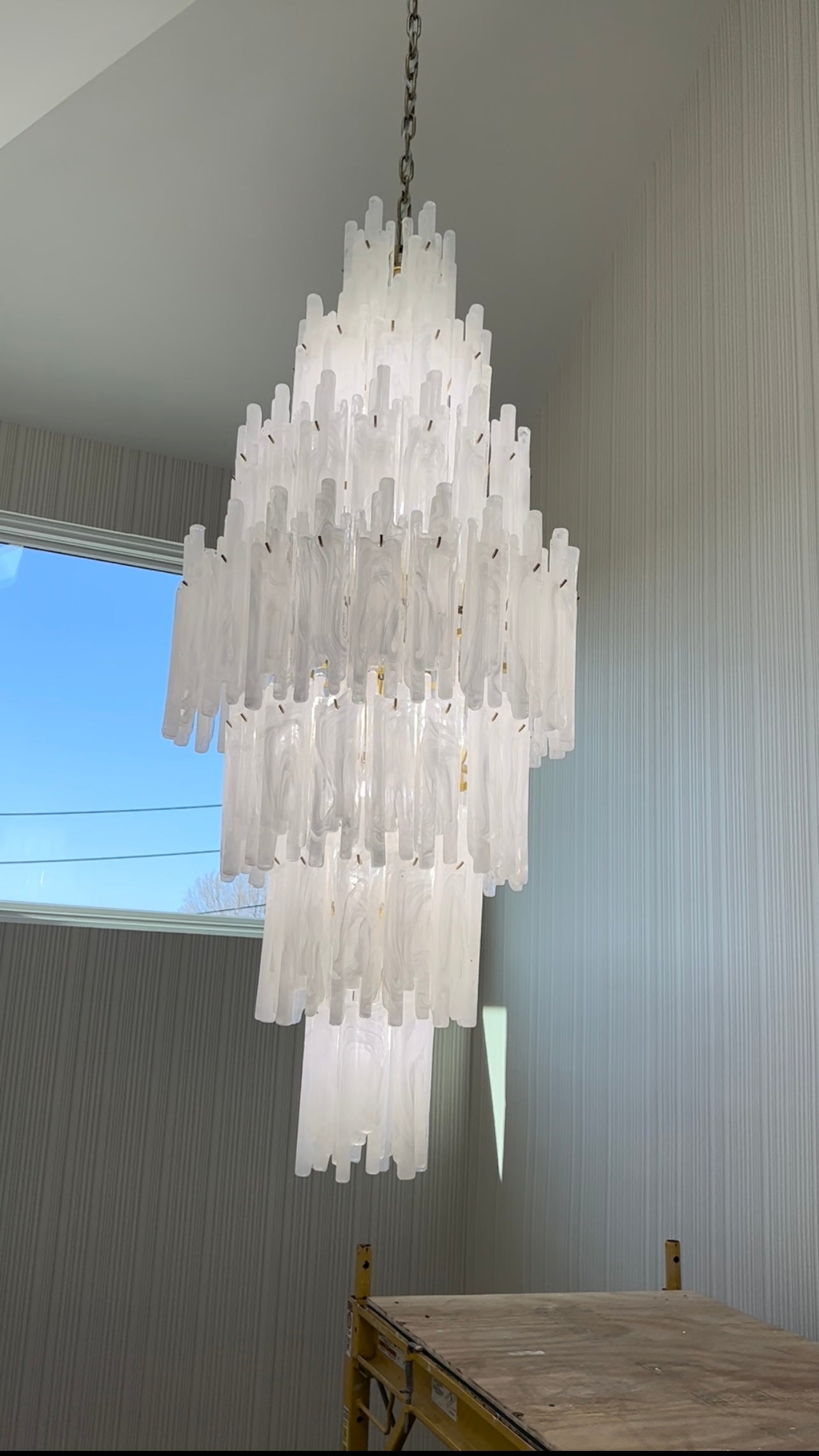 Blanche Murano Glass Pendant Light - Italian Concept - 