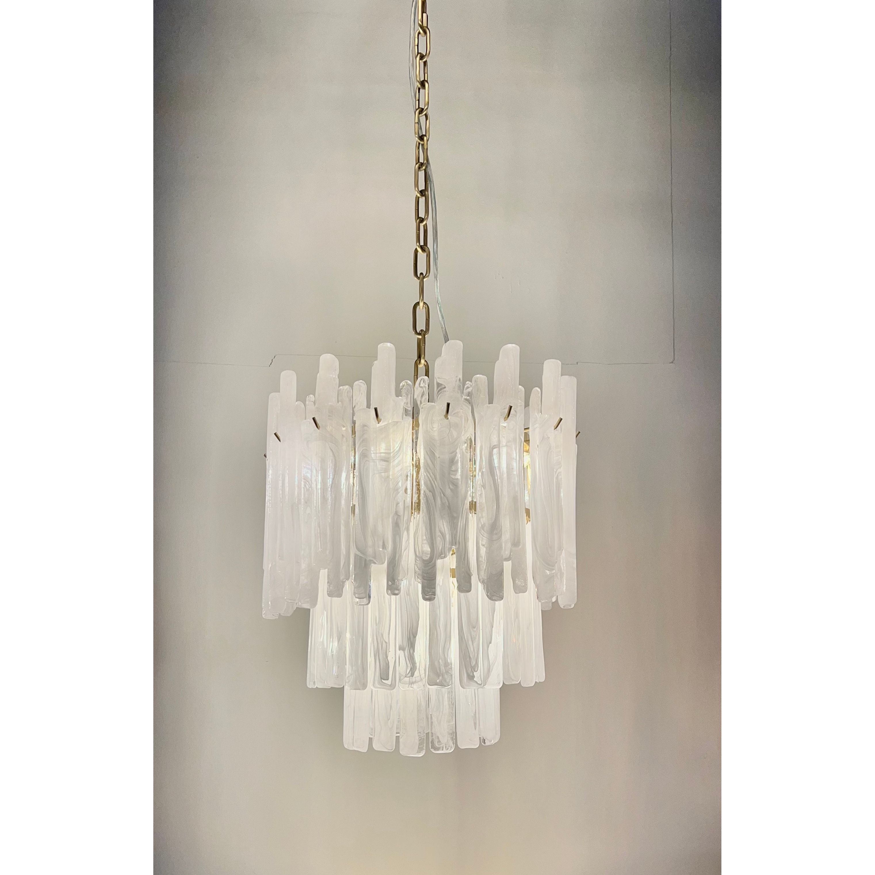 Blanche Murano Glass Pendant Light - Italian Concept