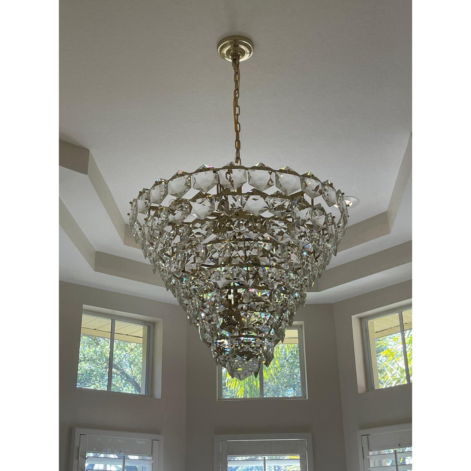 Gallerie Star 5-tier Crystal Chandelier - Italian Concept