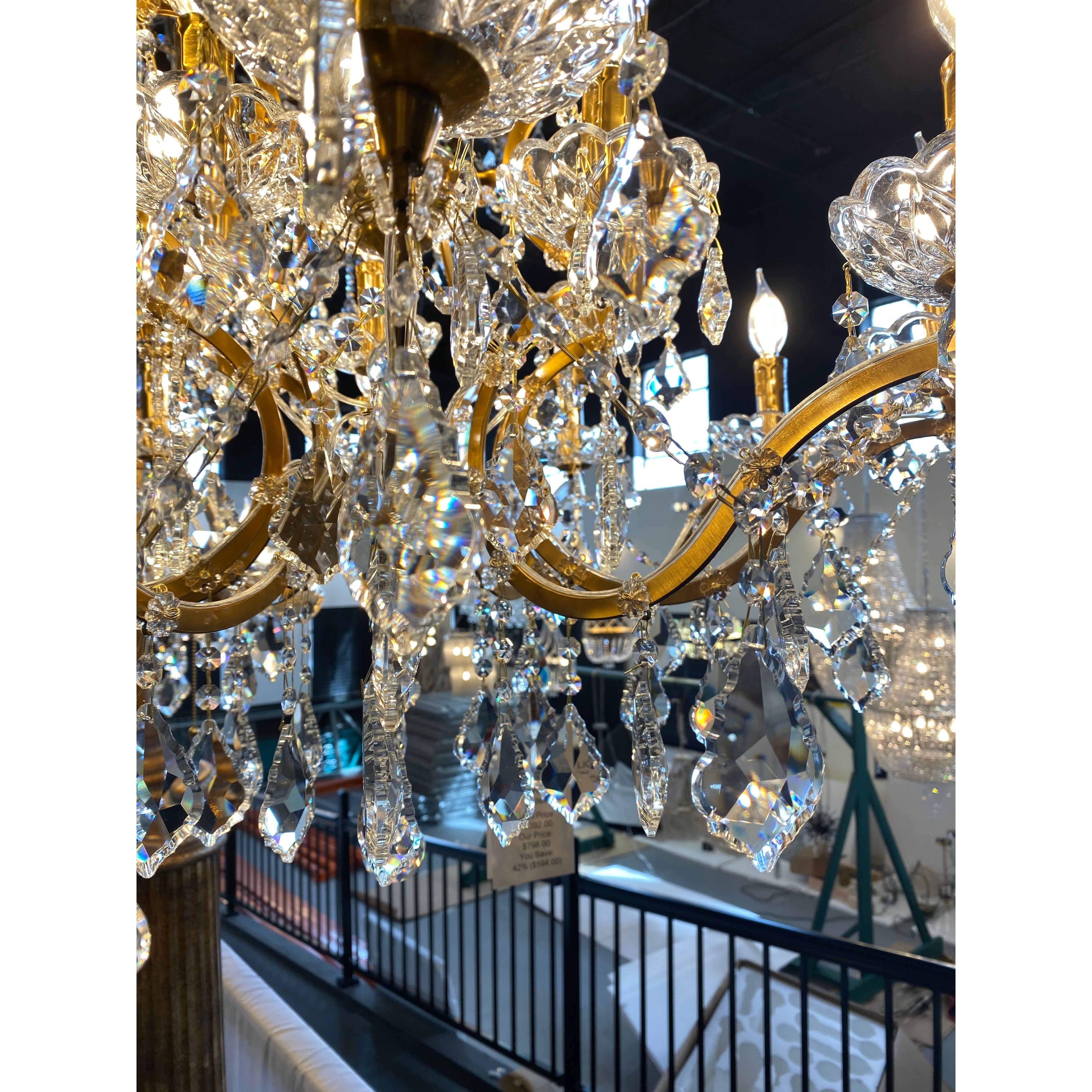 Maria Theresa Crystal Chandelier Collection - Italian Concept