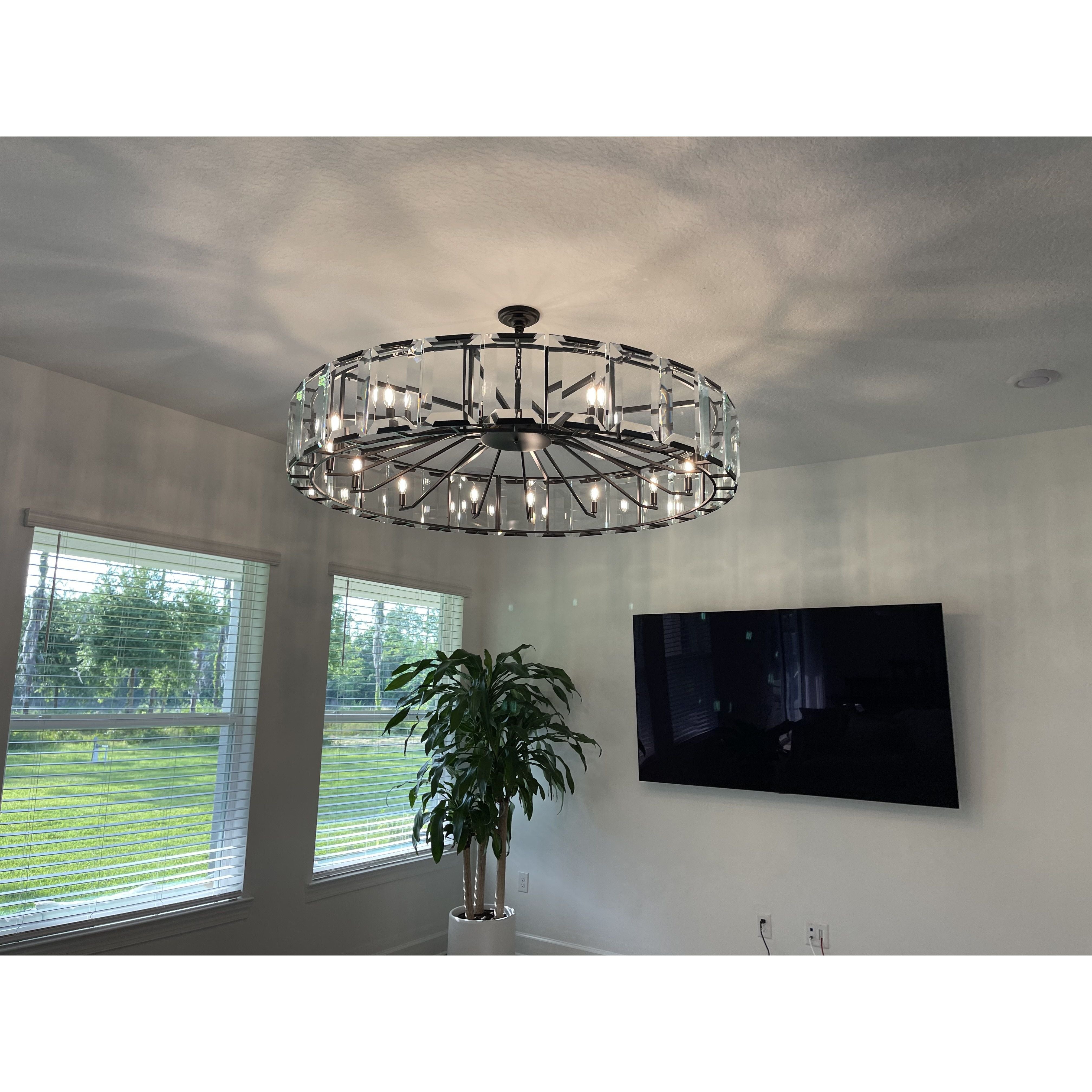 Tundra Prysm Crystal Round Chandelier - Italian Concept