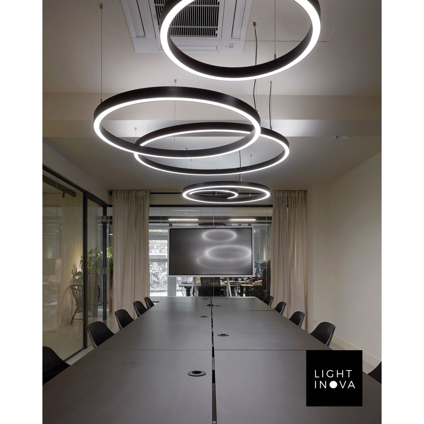 Liana Round Ring LED Chandelier - Italian Concept